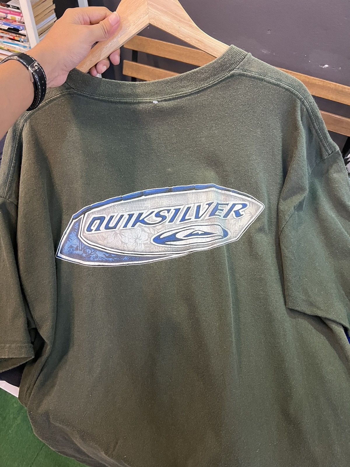 Quiksilver × Vintage Vintage Quiksilver Size US XL / EU 56 / 4 - 1 Thumbnail