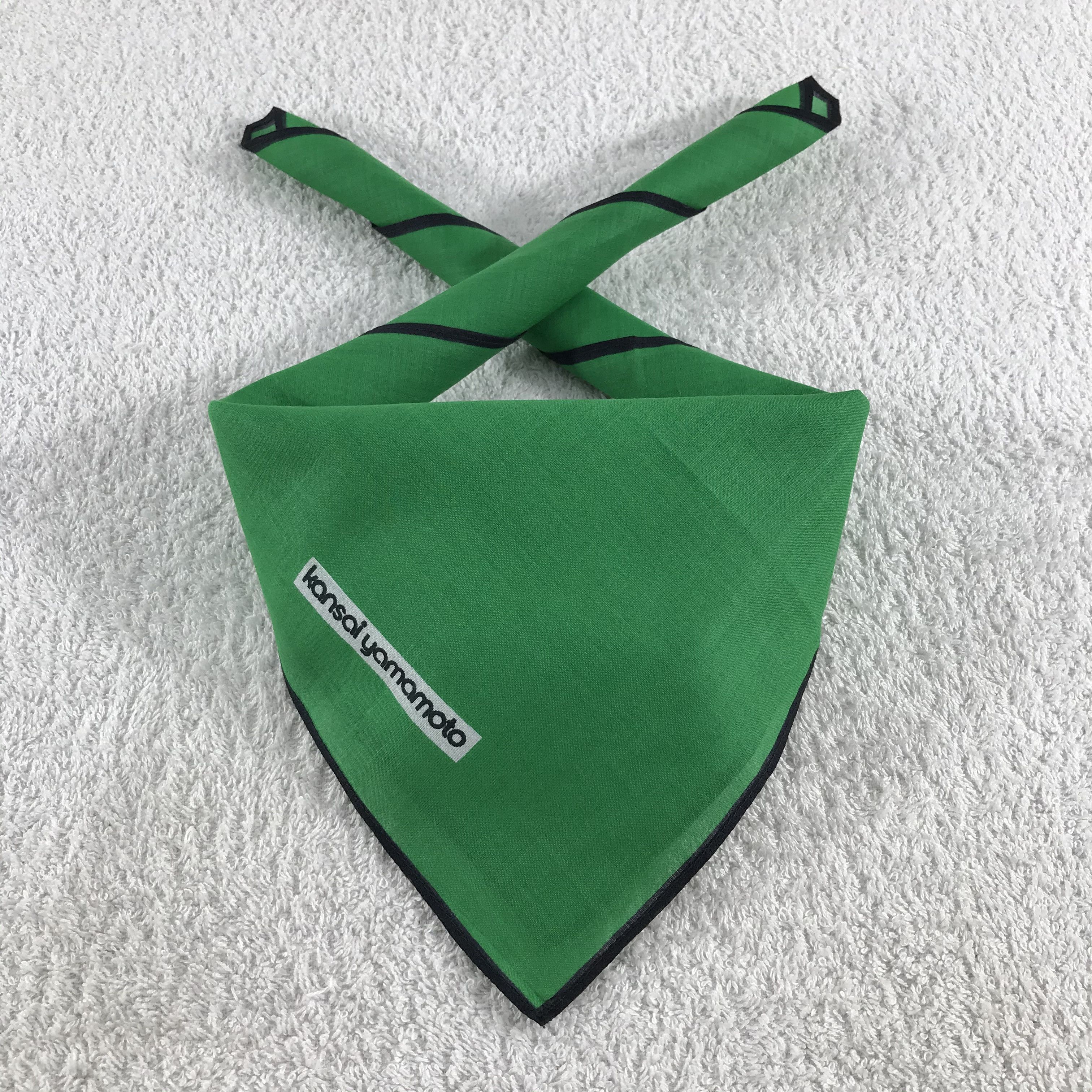 Kansai Yamamoto × Vintage Kansai Yamamoto Bandana / Handkerchief / Neckerchief - S248 Size ONE SIZE - 3 Thumbnail