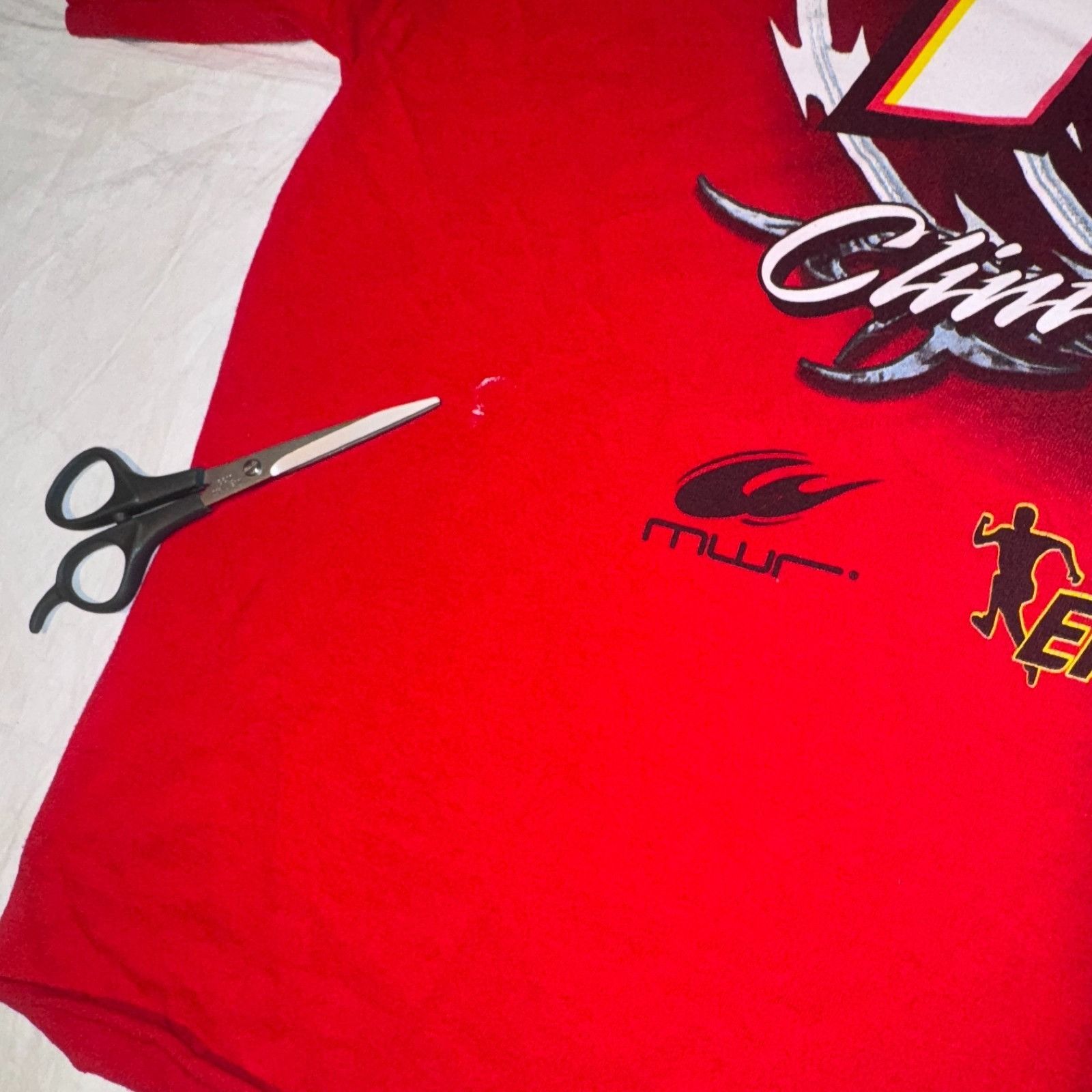 NASCAR Clint Bowyer 2014 NASCAR Racing #15 5 Hour Energy Red Tshirt Size US XXL / EU 58 / 5 - 7 Thumbnail