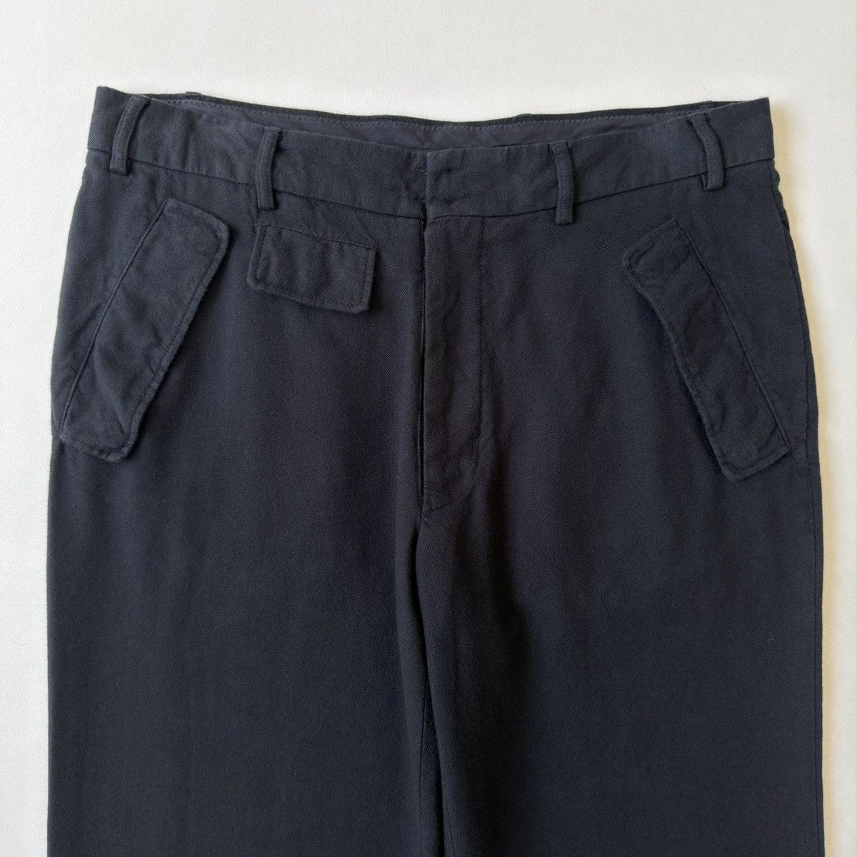 Maison Margiela S/S 04 Black Cotton ‘Utility Pants’ Size US 36 / EU 52 - 13 Thumbnail