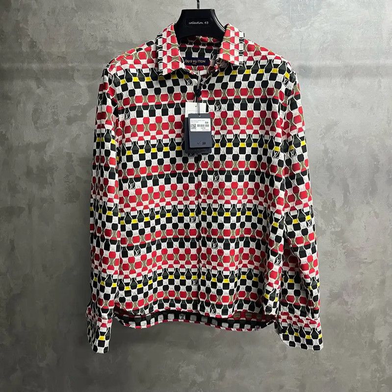 Louis Vuitton Louis Vuitton Colorful Men's Shirt Size S 0089 Size US S / EU 44-46 / 1 - 1 Thumbnail