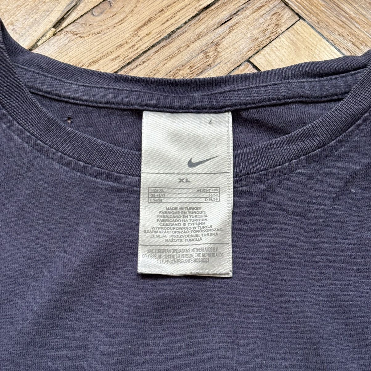 Nike × Vintage Vintage 90’s Y2K Navy Tank Top Nike Football Size US XL / EU 56 / 4 - 4 Thumbnail