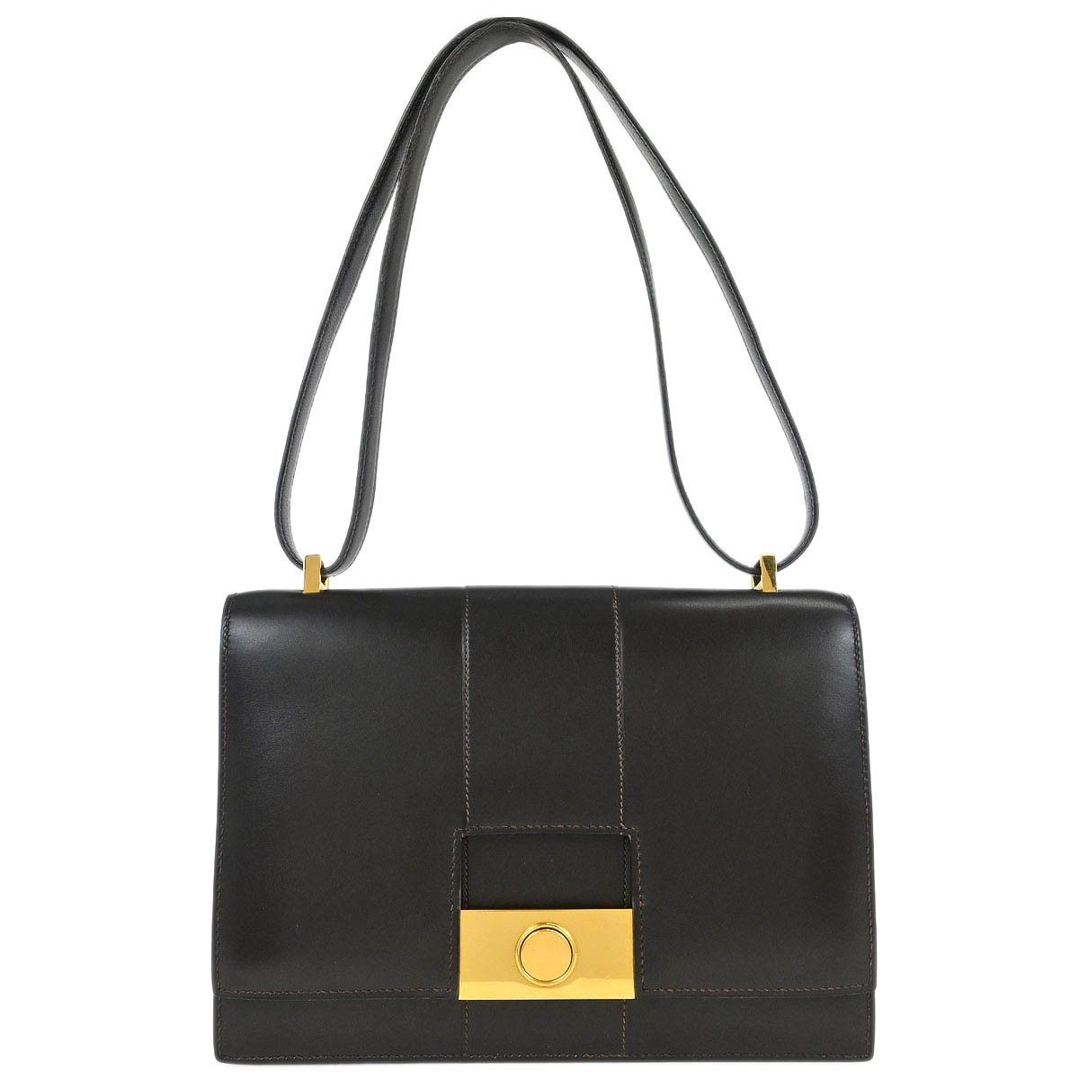 Hermes Hermes Vintage Shoulder Bag Embellished Leather Size ONE SIZE - 1 Thumbnail