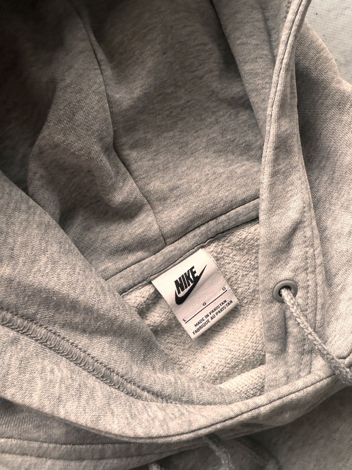 Nike × Vintage NIKE VINTAGE CENTER LOGO OVERSIZE BOXY HOODIE Size US L / EU 52-54 / 3 - 5 Thumbnail
