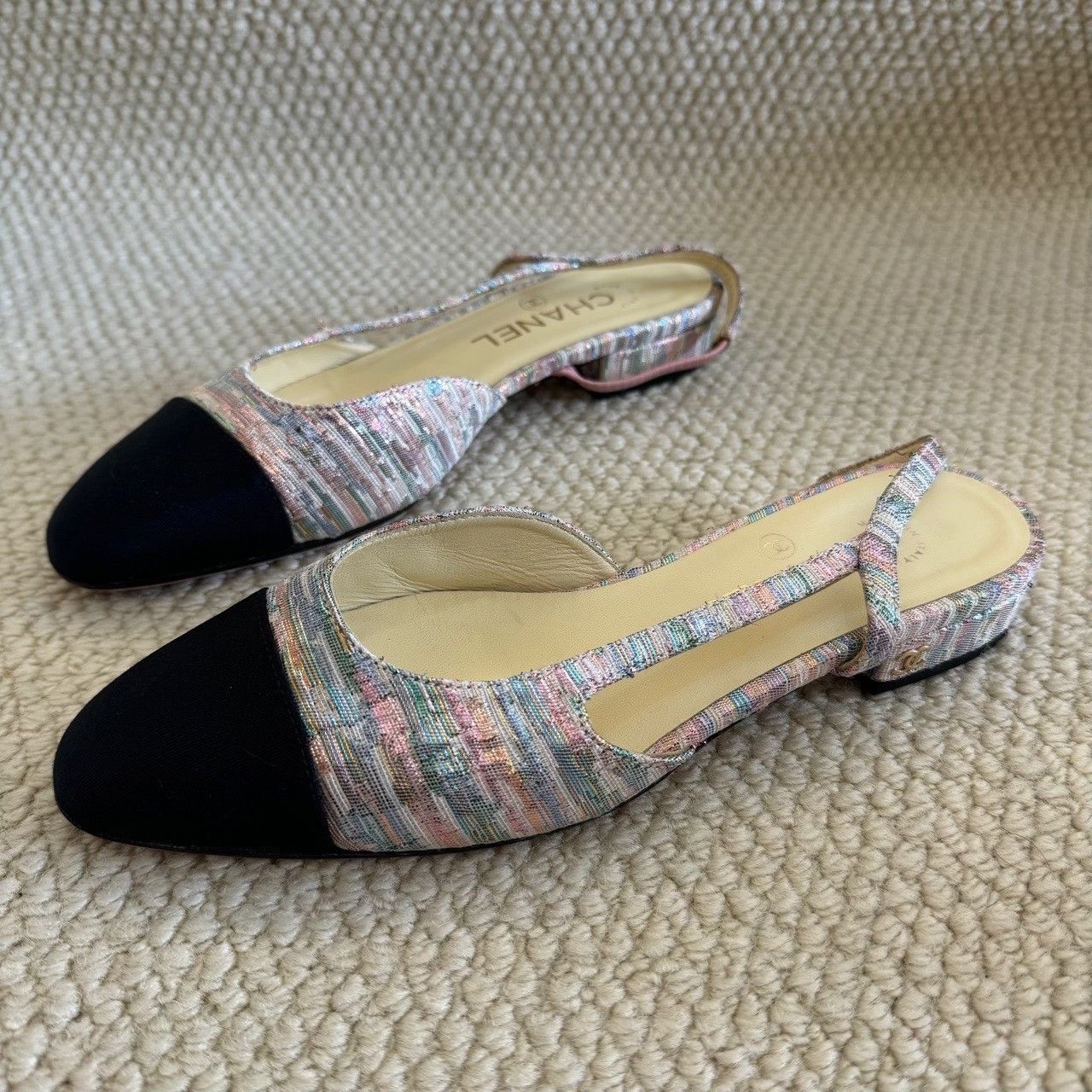 Chanel Chanel Multi Sandals us_6 Women Size US 6 / IT 36 - 1 Thumbnail