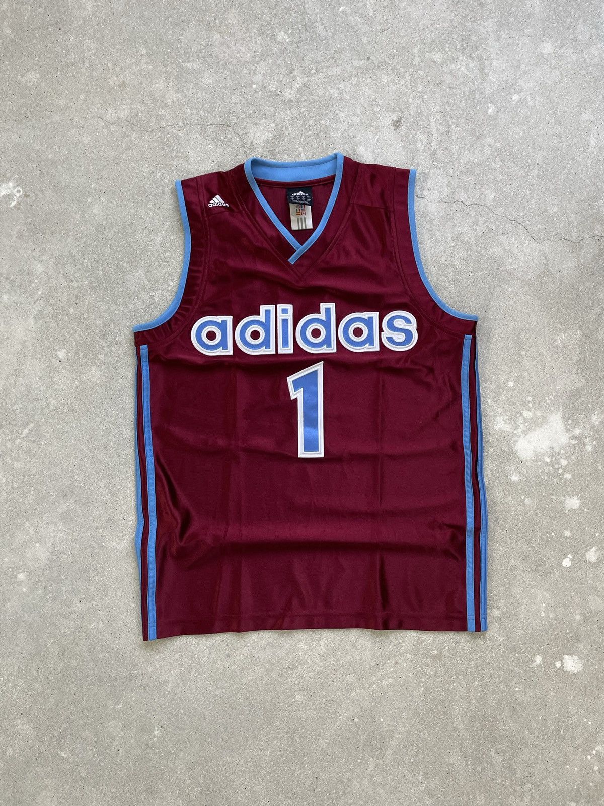 Adidas × Vintage Y2K Adidas 1 Jersey Kanye West style❤️ Size US S / EU 44-46 / 1 - 3 Thumbnail
