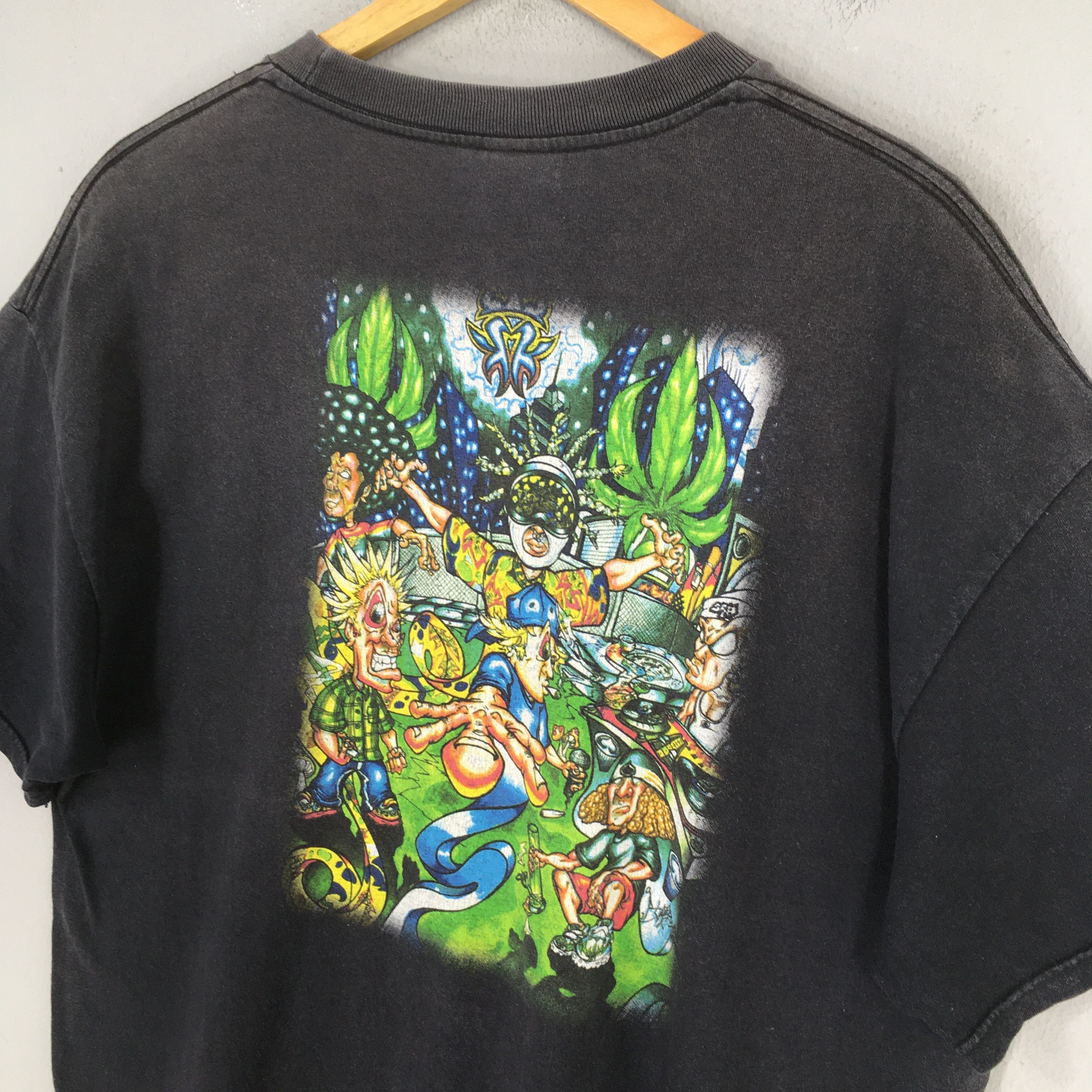 Band Tees Sun Faded Kottonmouth Kings Chino Hip Hop Tshirt XLarge Size US XL / EU 56 / 4 - 9 Thumbnail