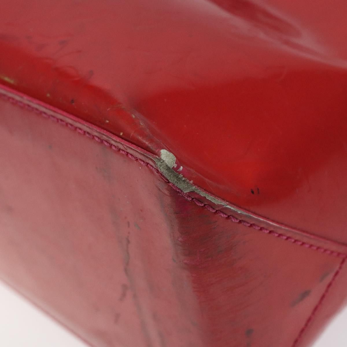 Louis Vuitton LOUIS VUITTON Monogram Vernis Wilshire PM Hand Bag Rose Pop Size ONE SIZE - 9 Thumbnail