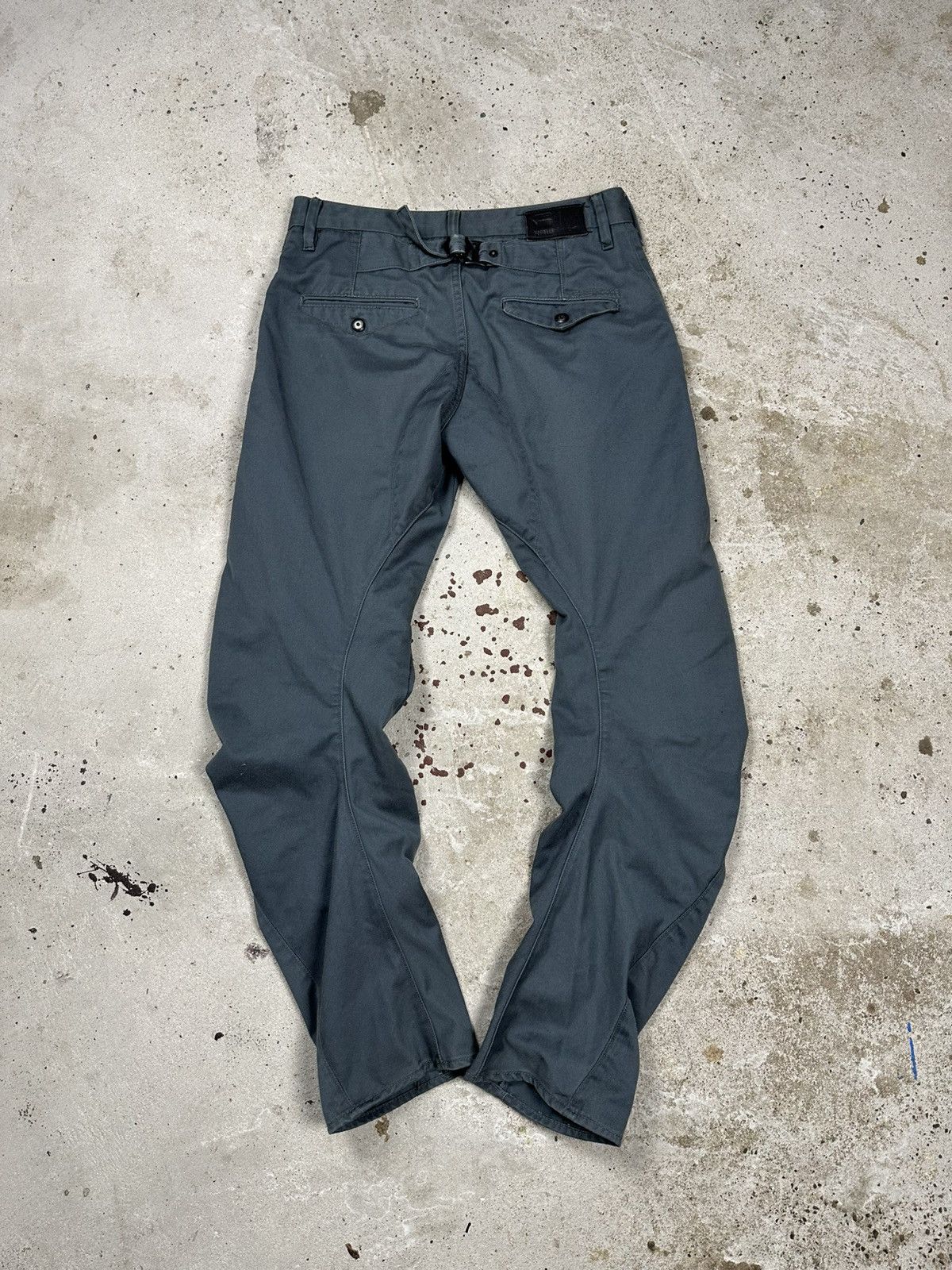 G-Star Vintage Y2K G Star Raw 3301 Chino Loose Tapered Pants Size US 31 - 2 Thumbnail