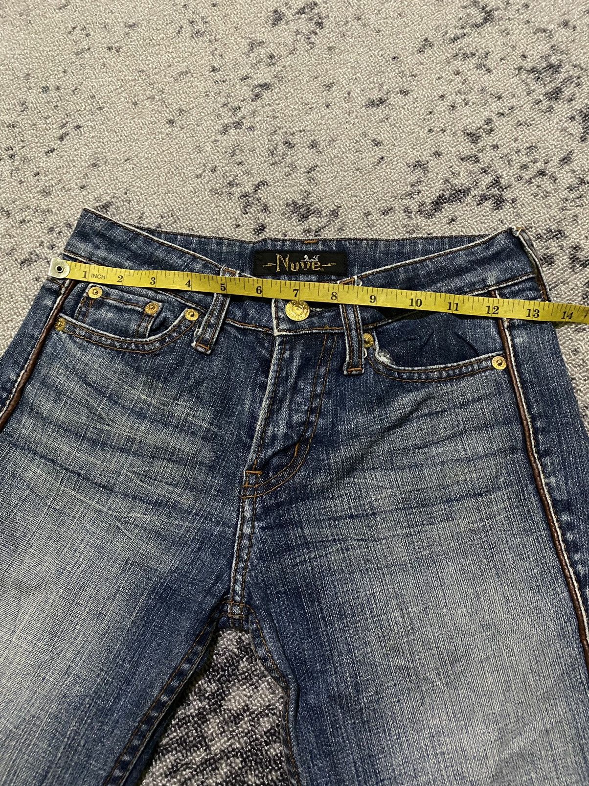 Hysteric Glamour × If Six Was Nine × Japanese Brand Y2k Nuve ifsixwasnine flare jeans Size US 27 - 9 Thumbnail