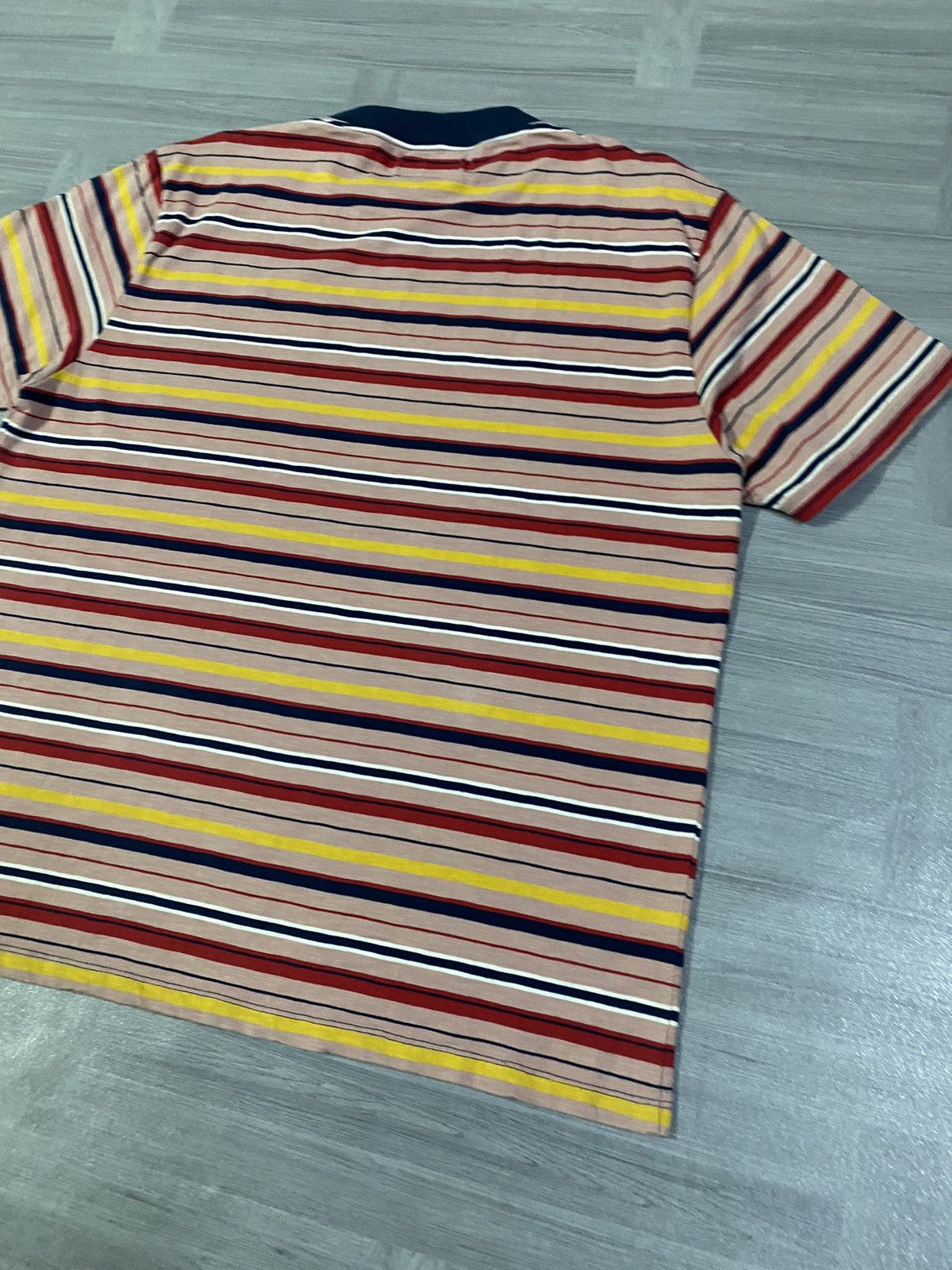 Guess Vintage Guess Los Angeles Striped Knit T-shirt Size US L / EU 52-54 / 3 - 18 Thumbnail