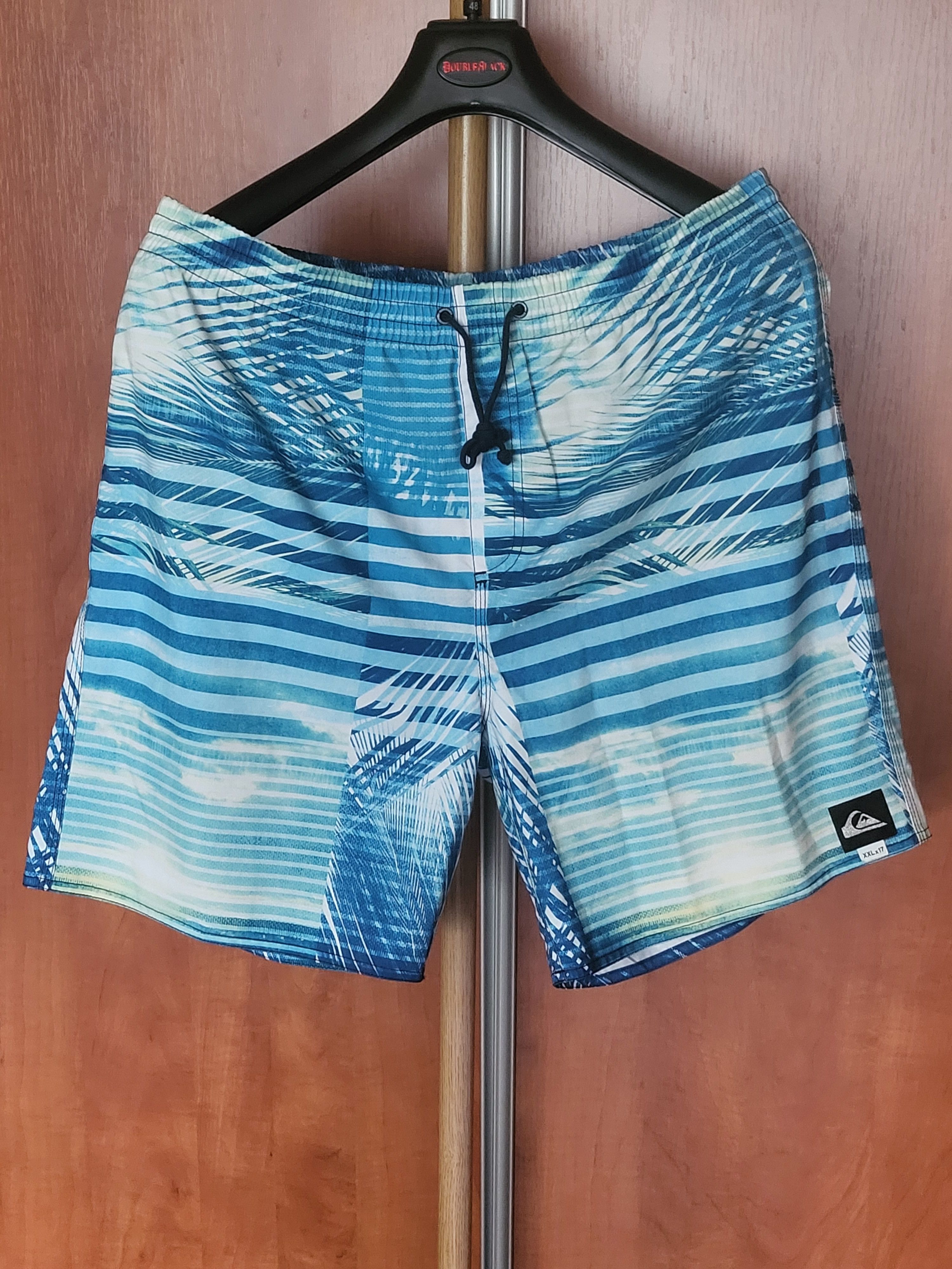 Quiksilver Vintage QUIKSILVER OVER PRINT Japanese style Shorts Size US 36 / EU 52 - 1 Thumbnail