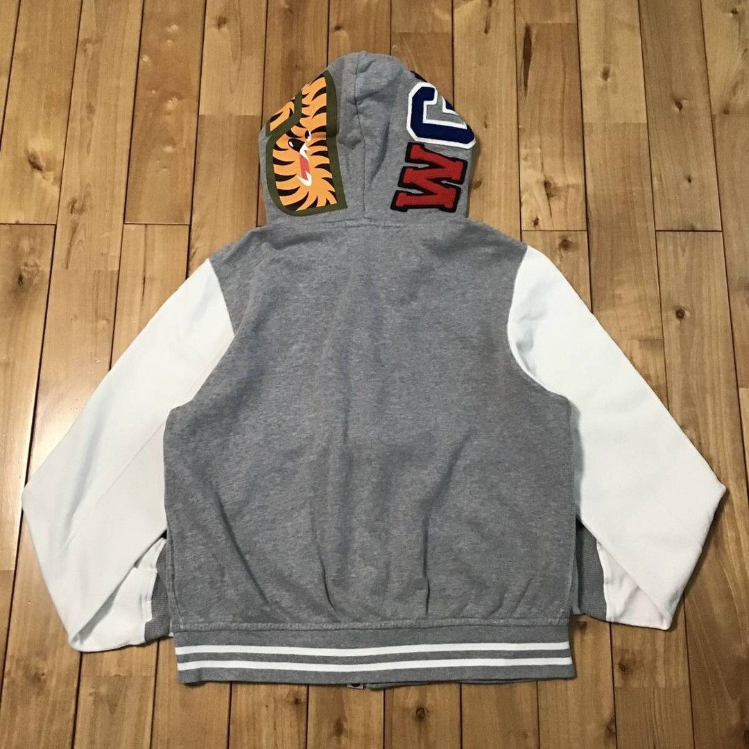 Bape × Nigo BAPE Sweat Shark Hoodie Varsity Jacket a bathing ape NIGO Size US M / EU 48-50 / 2 - 2 Thumbnail
