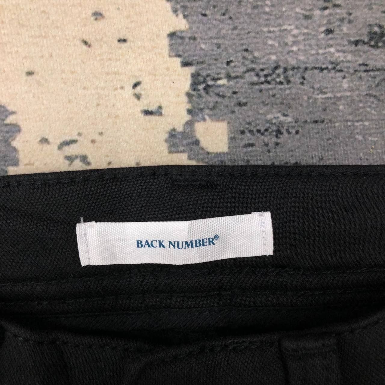 Japanese Brand P565 BACK NUMBER SKINNY JAPAN PANTS Size US 28 / EU 44 - 5 Thumbnail