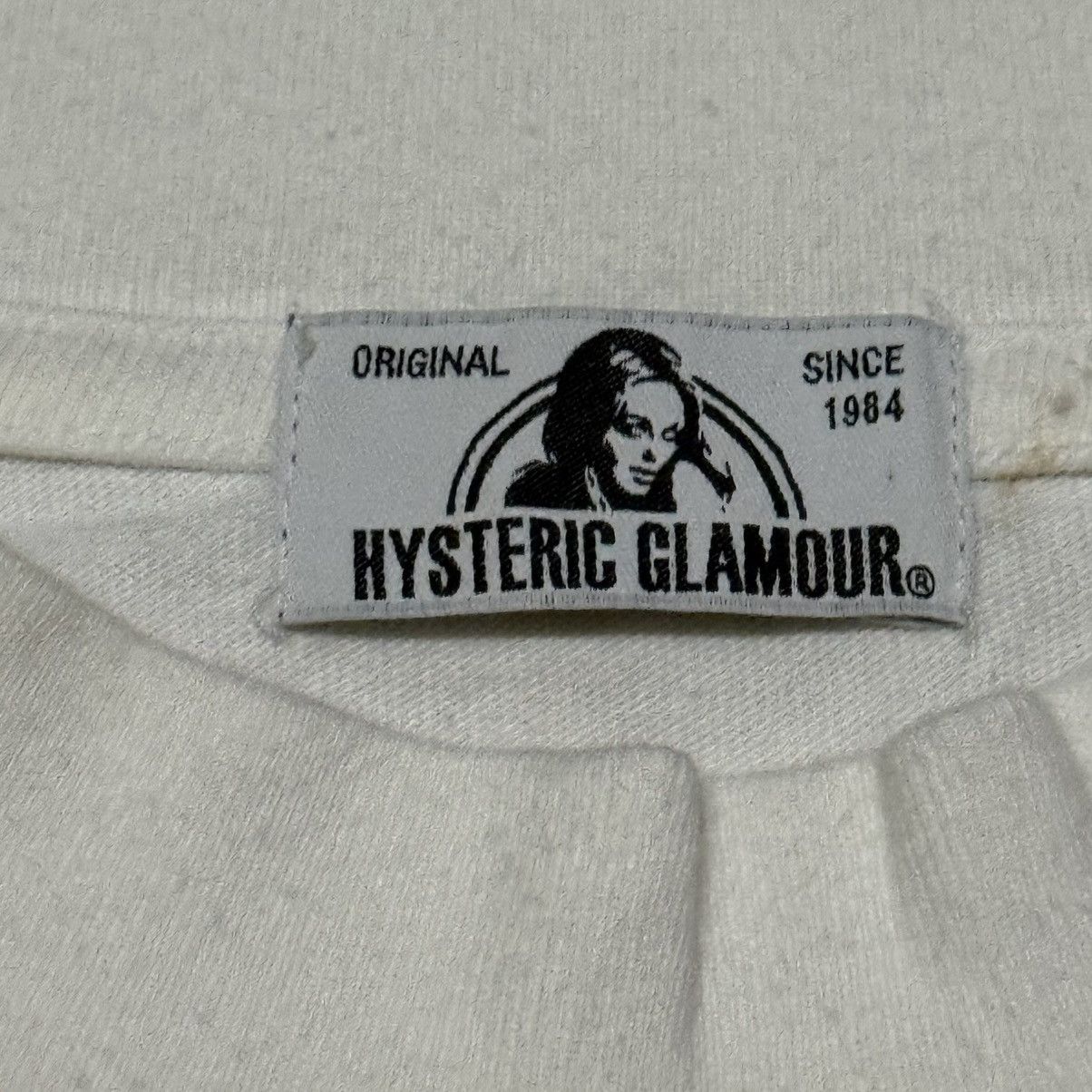 Hysteric Glamour Hysteric Glamour Big Logo Long Sleeve T Shirt Size US S / EU 44-46 / 1 - 5 Thumbnail