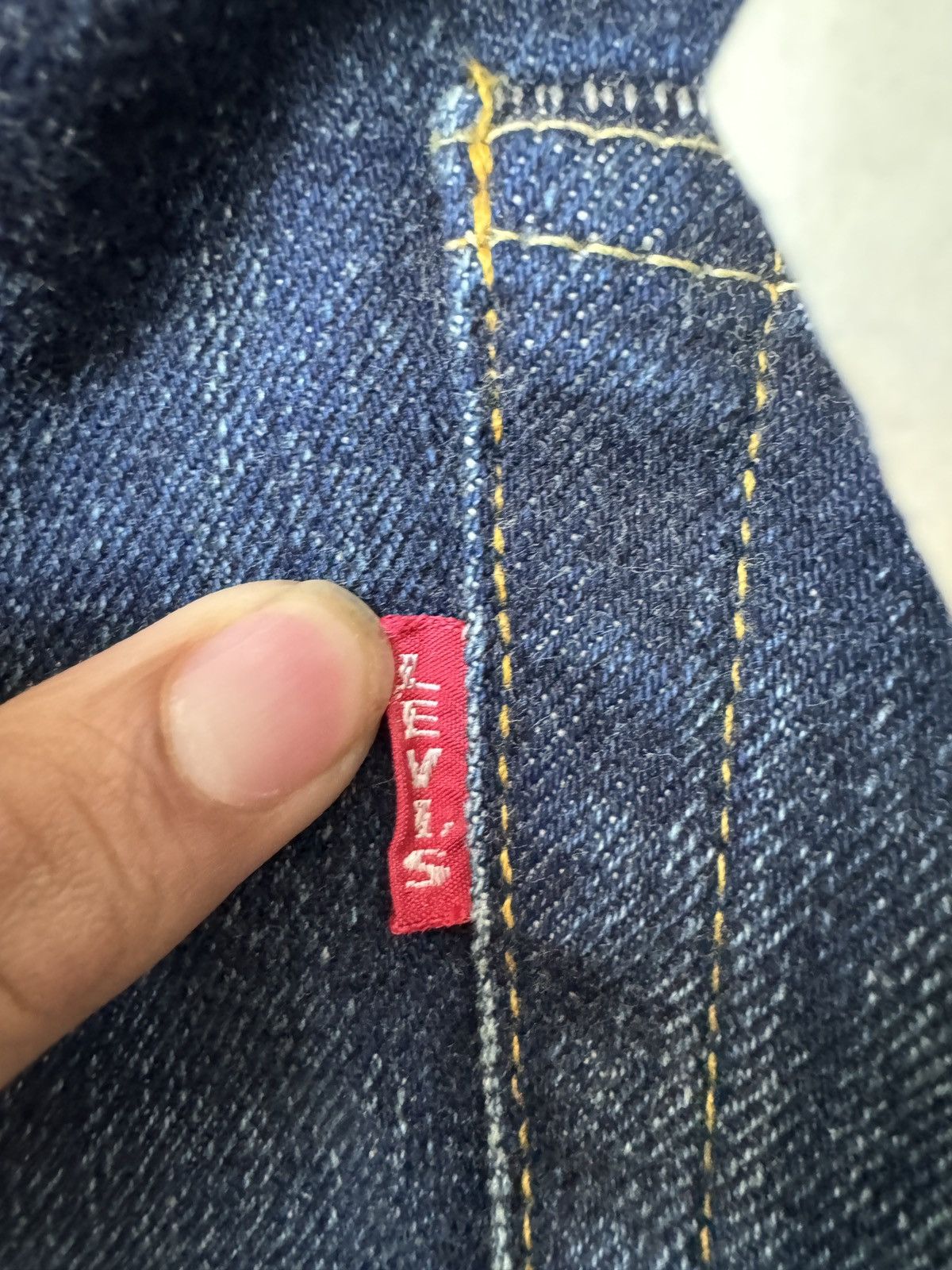 Levi's Vintage Clothing Levi Vintage 501z letter stitched on back pocket. Size US 34 / EU 50 - 5 Thumbnail