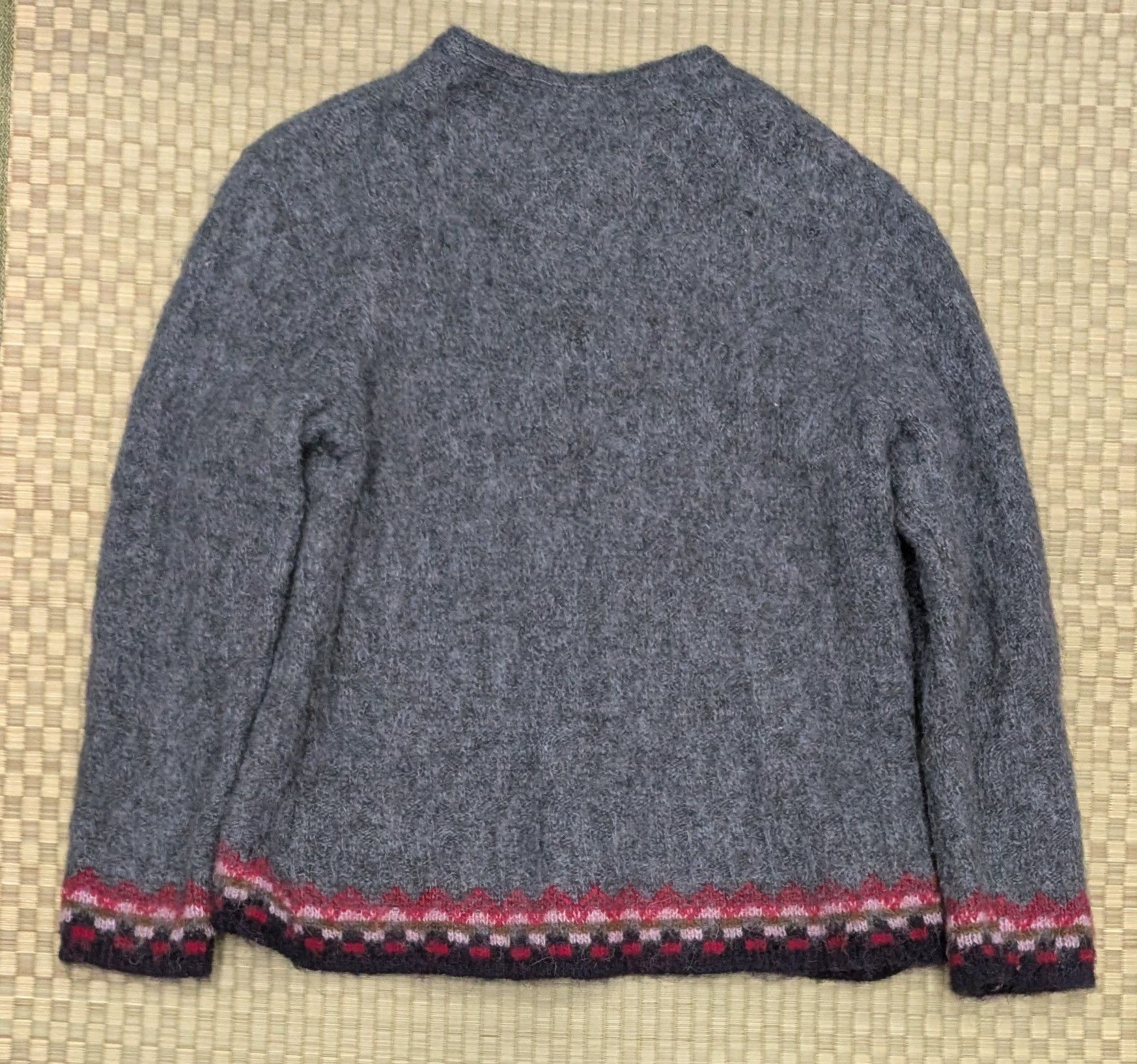 Other Floss 100% Wool Cardigan Women's Size Medium Made in Iceland Size M / US 6-8 / IT 42-44 - 2 Thumbnail