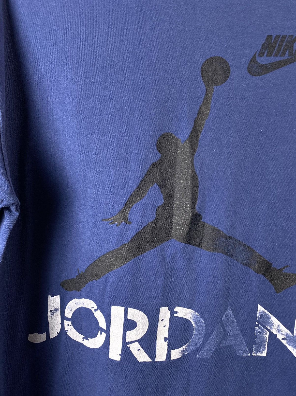 Nike 1990’s Vintage Nike Jordan T Shirt Size US S / EU 44-46 / 1 - 3 Thumbnail