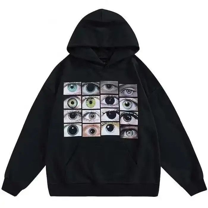Japanese Brand × Vintage Eyes Pullover Hoodies Size US L / EU 52-54 / 3 - 1 Thumbnail