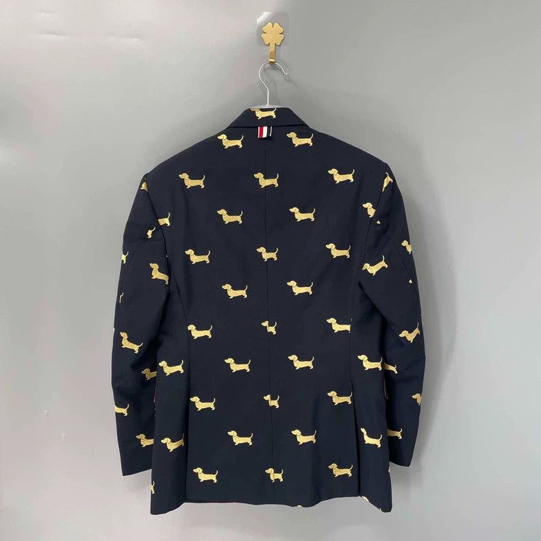 Thom Browne Thom Browne size2 Dog embroidery suit Size 42S - 2 Thumbnail
