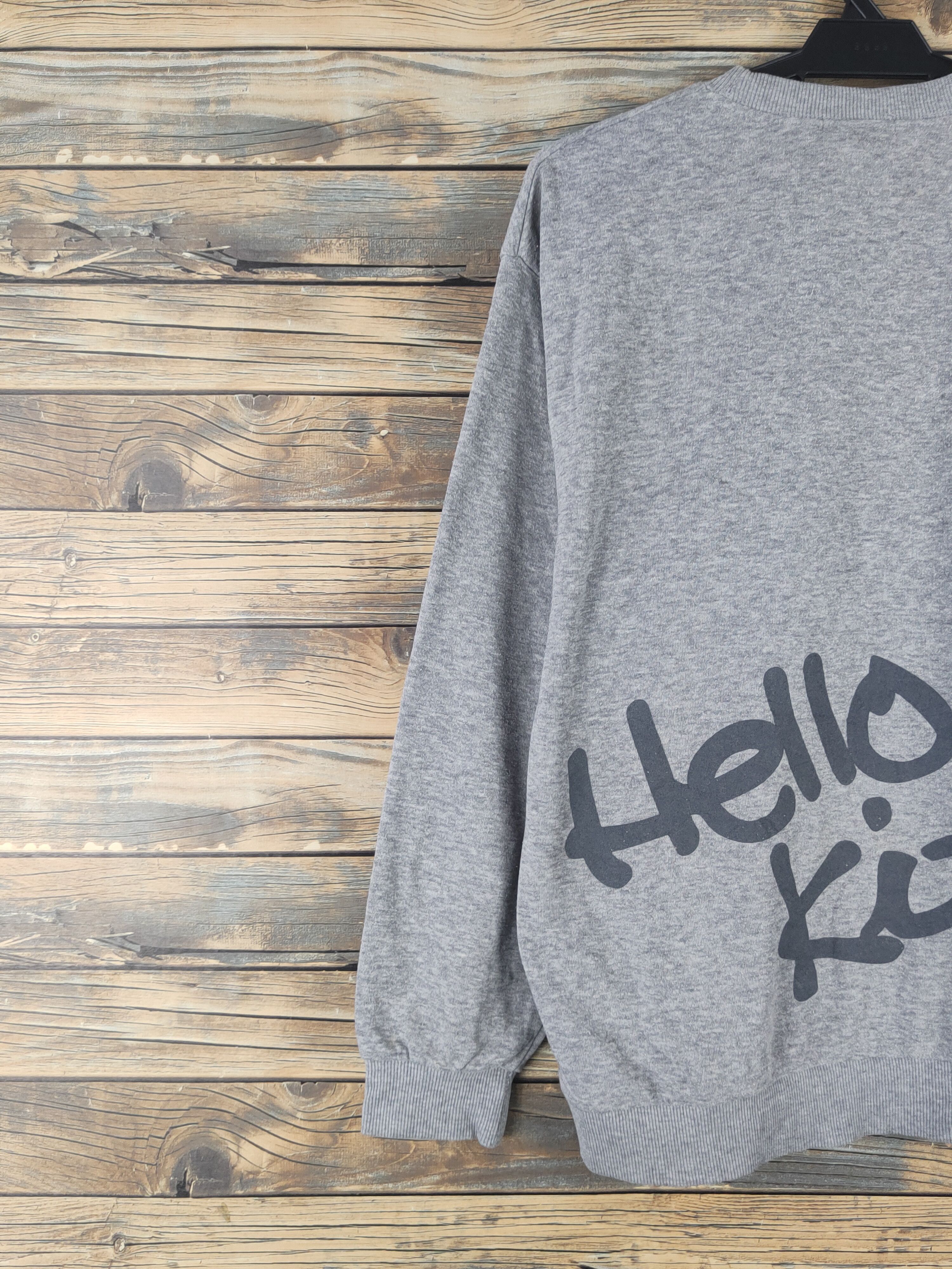 Japanese Brand × Vintage DL Hello Kitty vintage Gray Sweatshirts #821 Size M / US 6-8 / IT 42-44 - 8 Thumbnail