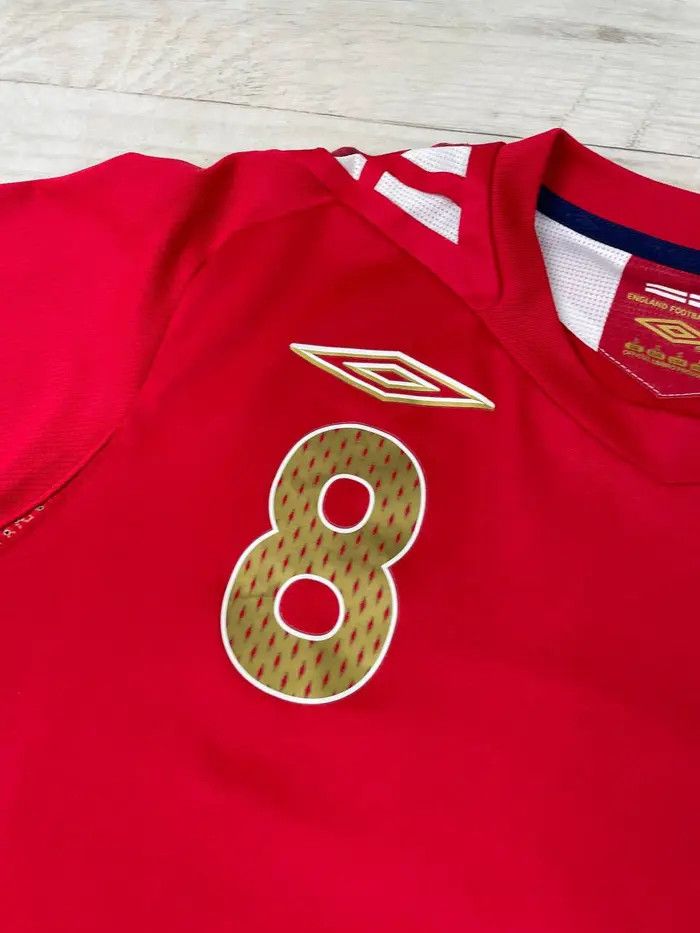 Umbro Vintage Umbro England 2006 2008 Lampard #8 Away Shirt Jersey Size US S / EU 44-46 / 1 - 7 Thumbnail