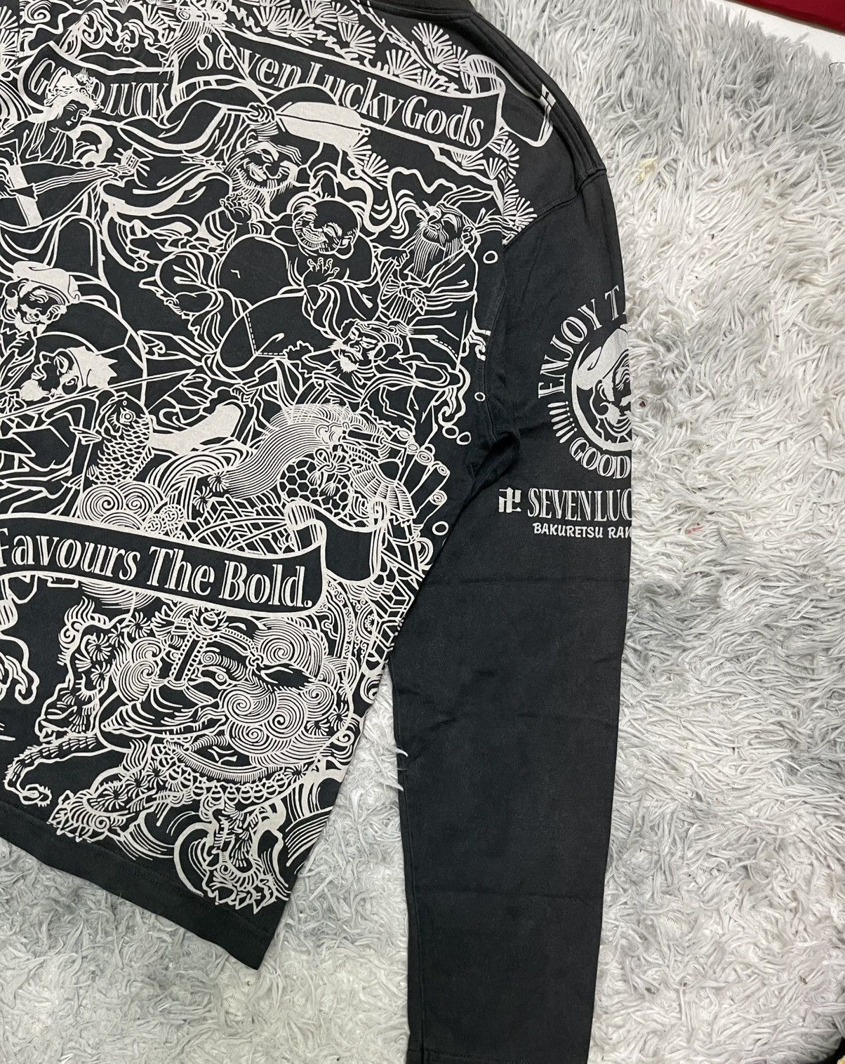 Tedman 2000s TEDMAN SEVEN LUCKY GODS OVP LONG SLEEVE SUN FADED Size US M / EU 48-50 / 2 - 14 Thumbnail