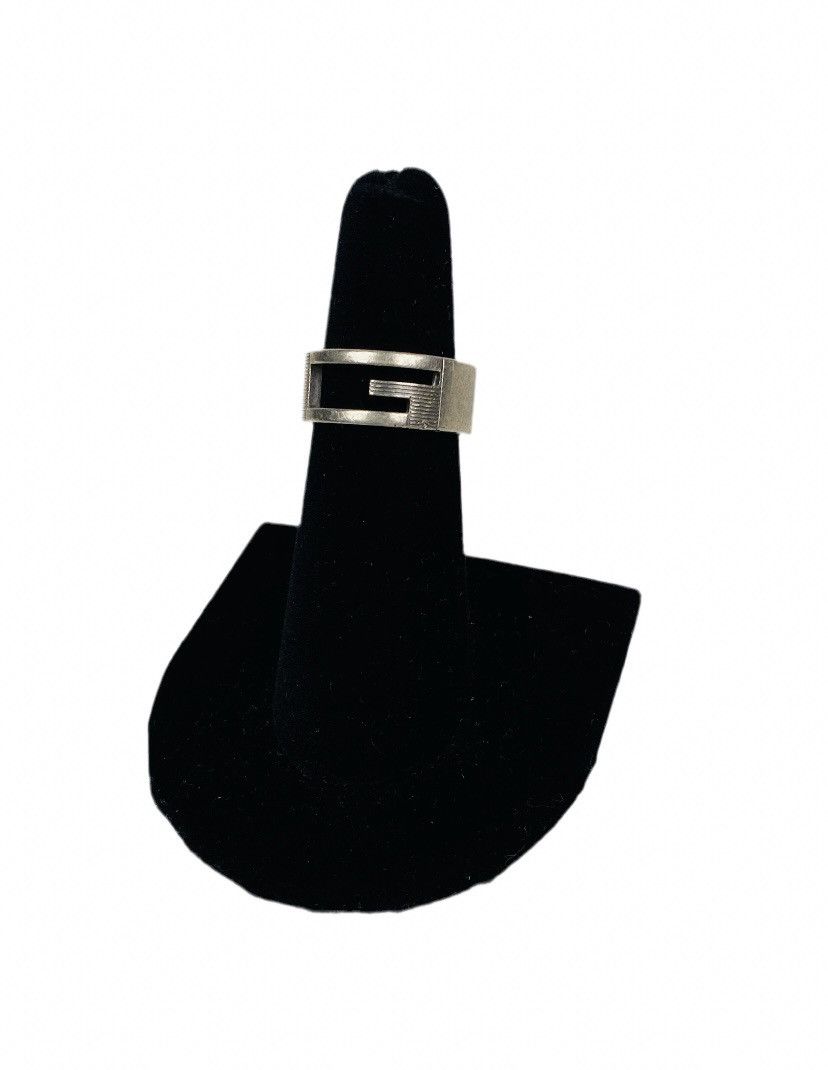 Gucci Gucci .925 Silver G Ring Size IT 12 Size ONE SIZE - 1 Thumbnail
