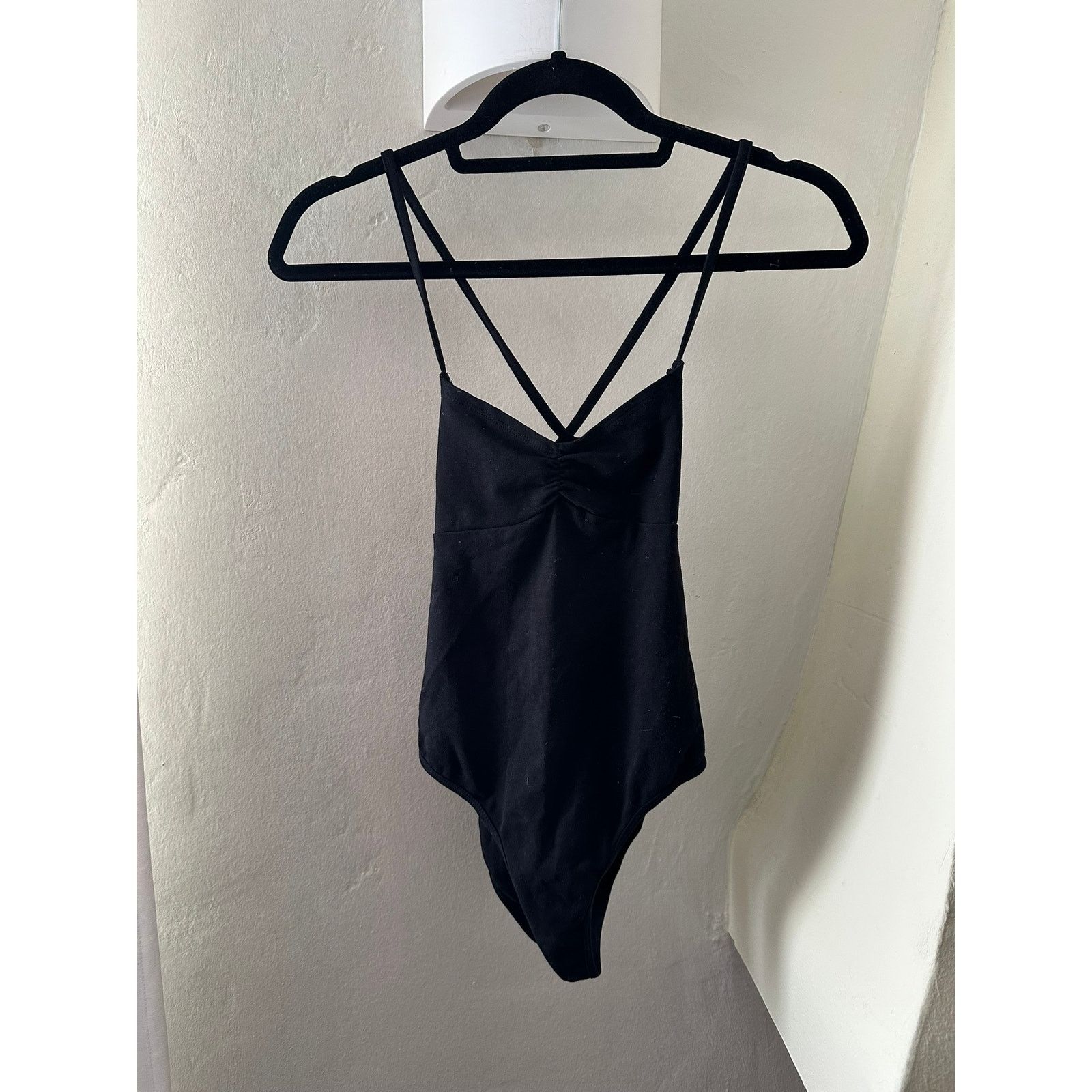 Forever 21 Forever 21 Knit Top Bodysuit Black S Size S / US 4 / IT 40 - 1 Thumbnail