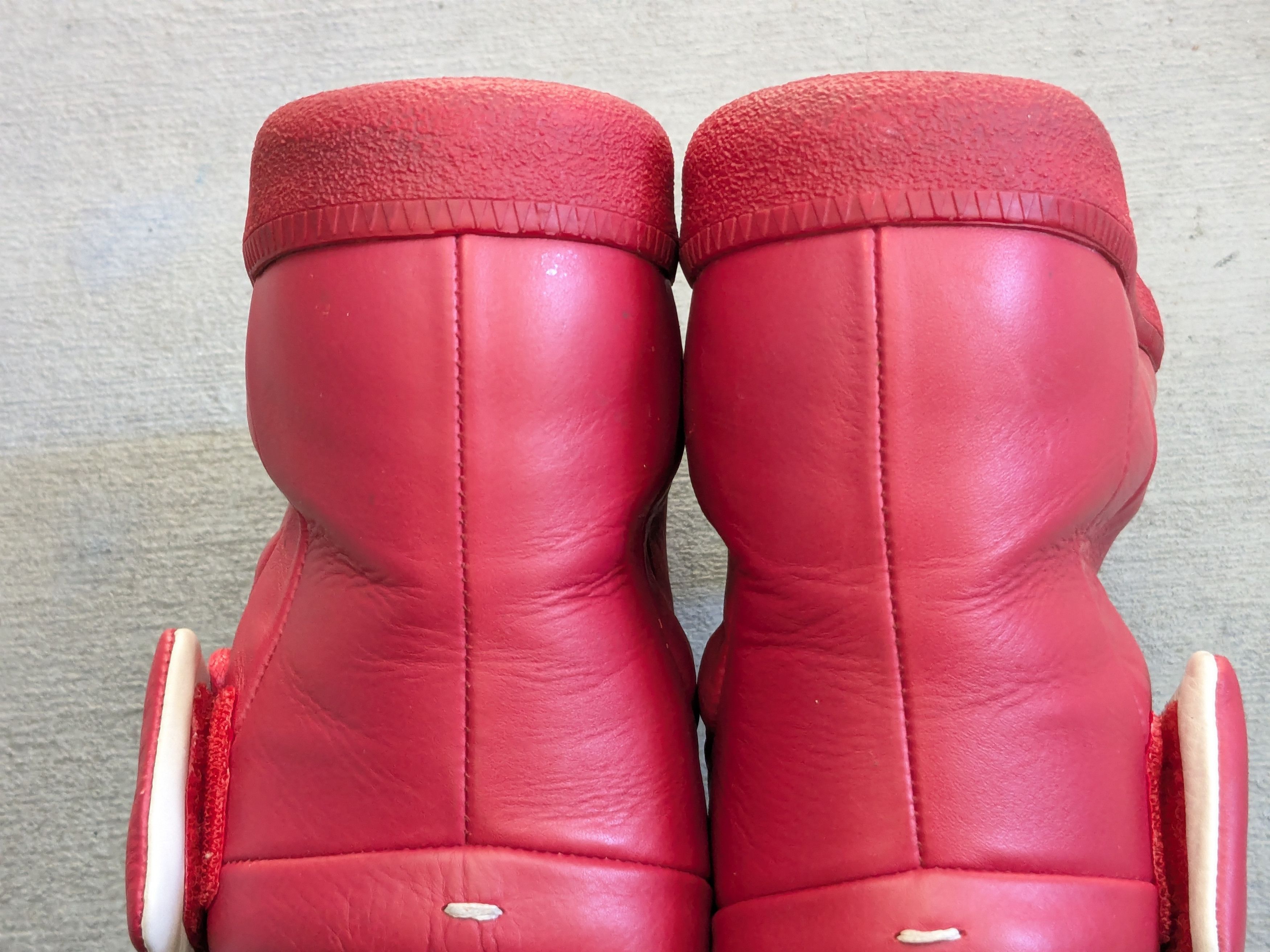 Maison Margiela Maison Margiela Future High Tops Red 9 42 High Leather Size US 9 / EU 42 - 16 Thumbnail