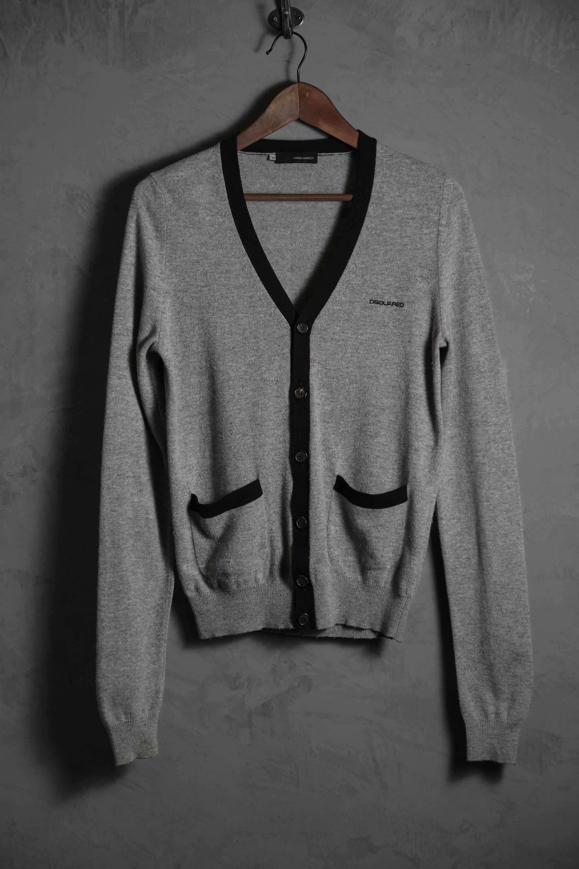 Dsquared2 DSQUARED2 Cashmere Wool Knit Cardigan Size US XS / EU 42 / 0 - 1 Thumbnail