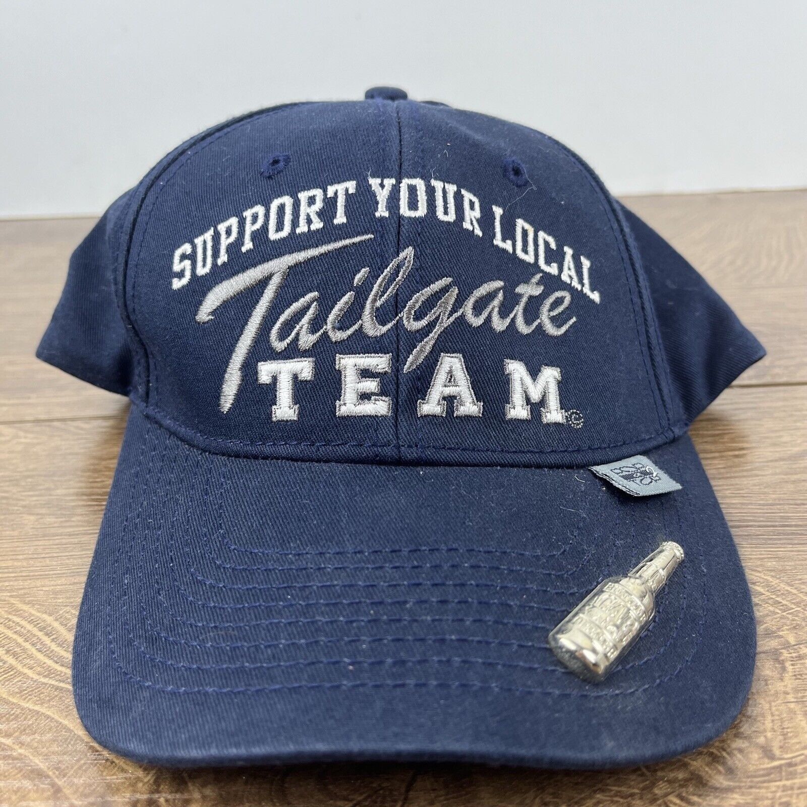 Other Tailgate Team Hat Support your Tailgate Blue Adjustable Hat Size ONE SIZE - 1 Thumbnail