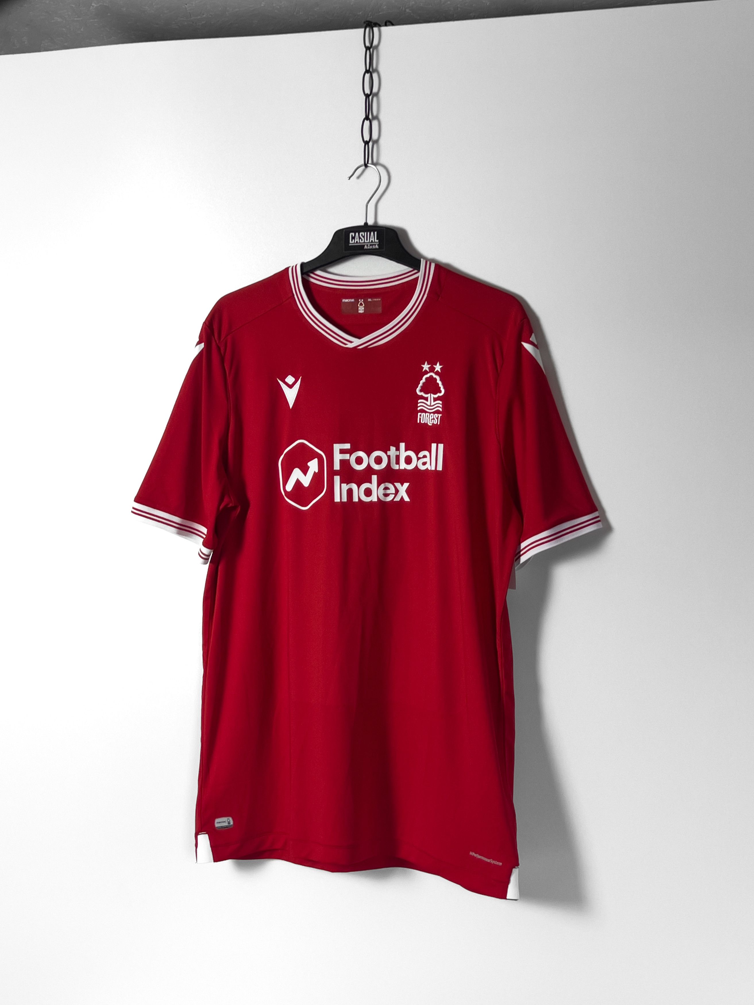Macron Macron x Nottingham Forest F.C. Custom Name Tee (2020-2021) Size US XXL / EU 58 / 5 - 1 Thumbnail