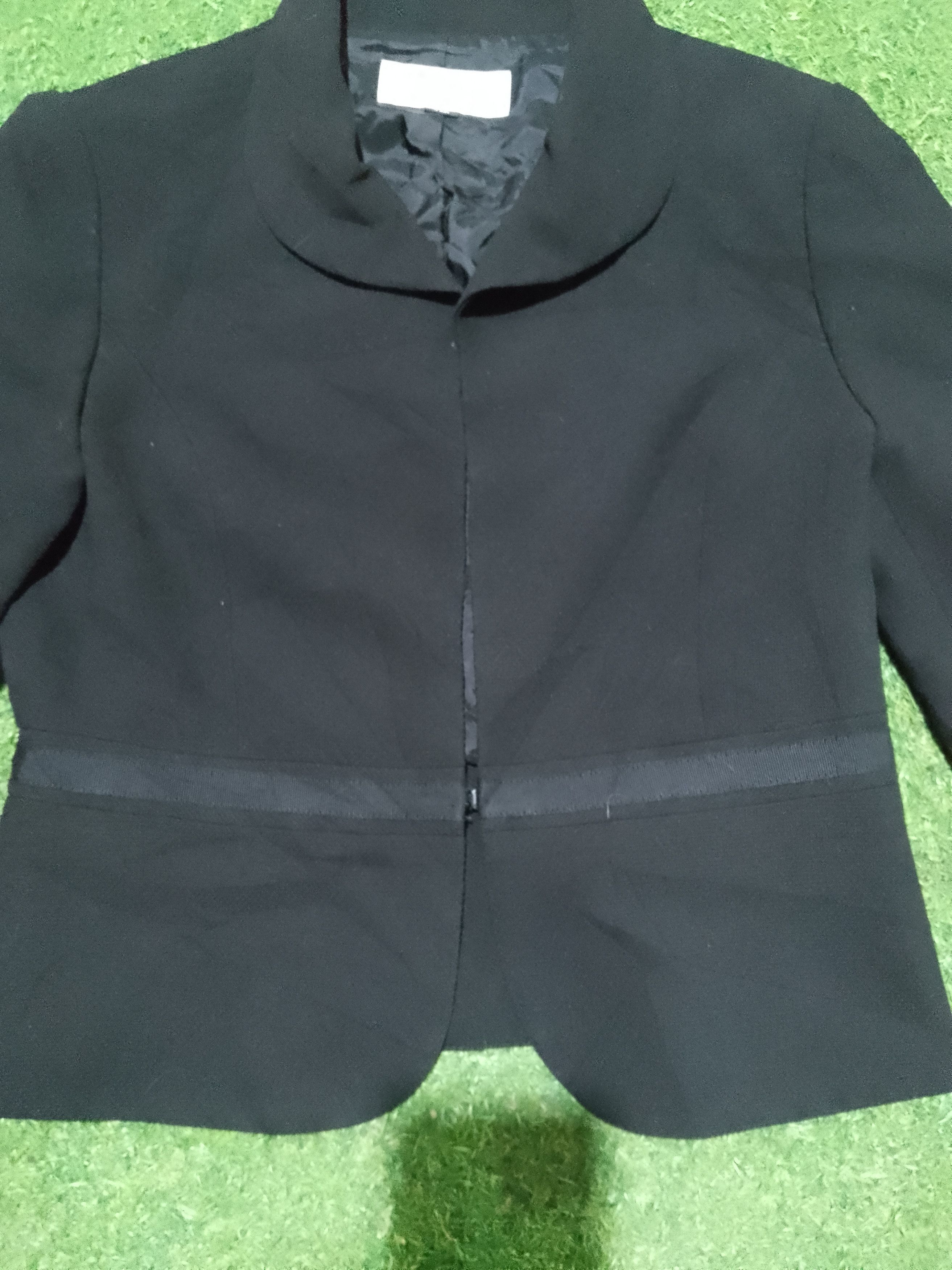 Chloe Chleo Black Formal Short Blazer Jacket Size S / US 4 / IT 40 - 5 Thumbnail