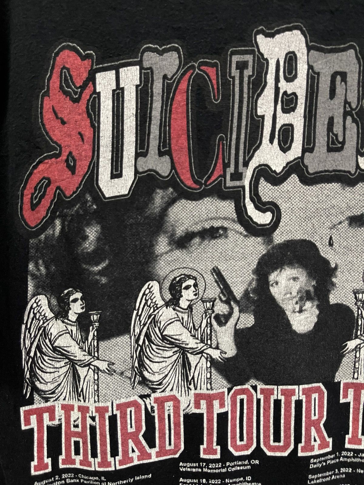 Band Tees Tour Tee x Grey Day Suicide Boy🔥🔥🔥 Size US M / EU 48-50 / 2 - 9 Thumbnail