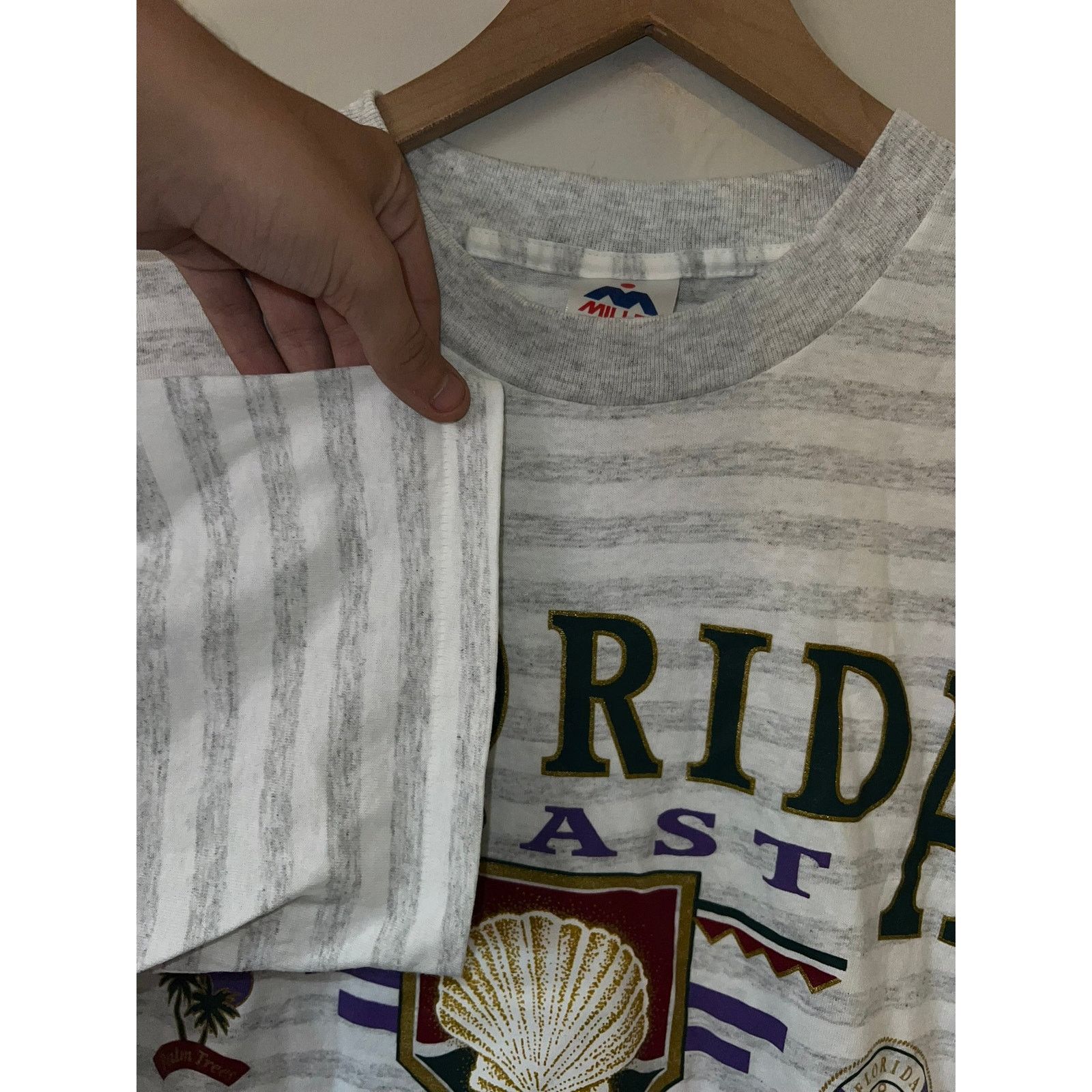 Vintage Vintage Florida Shirt Coast FL Sailor Club Tee VTG 90s L Size US L / EU 52-54 / 3 - 7 Thumbnail
