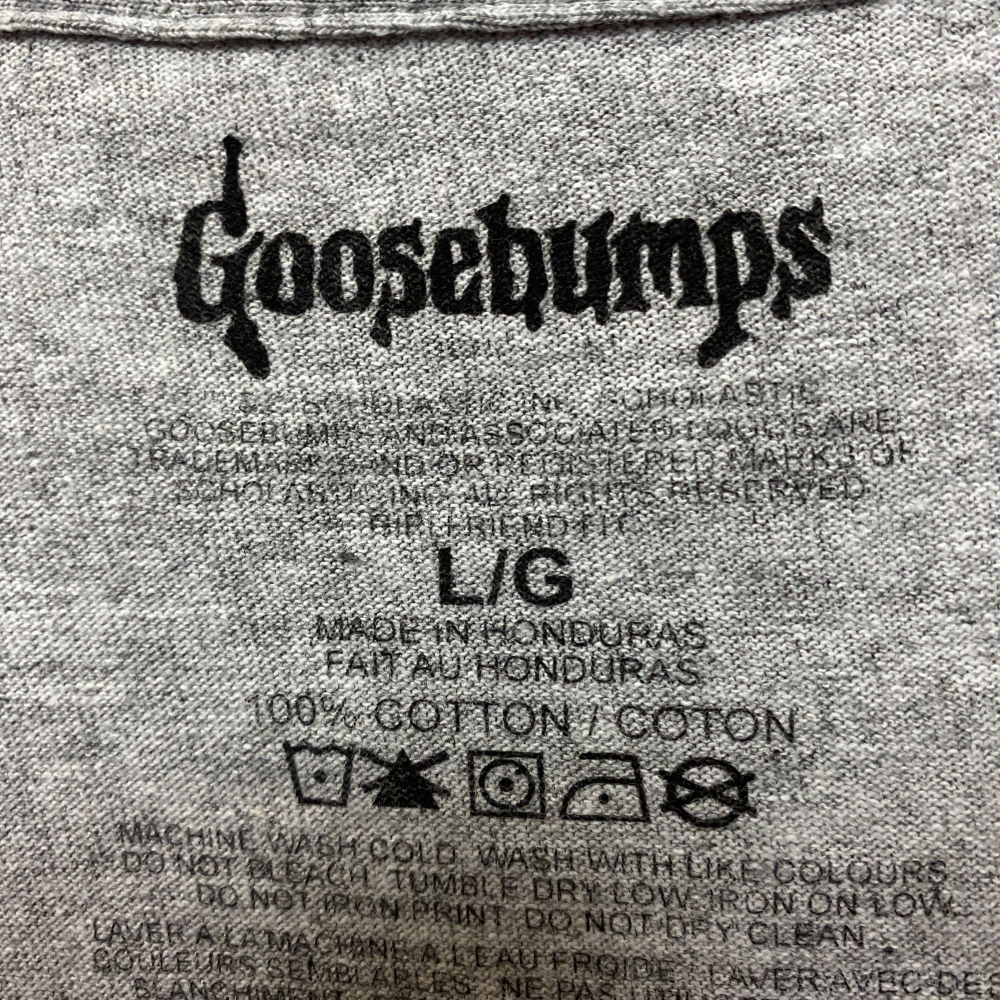 Other Goosebumps RL Stine Horror Series Cover Art Collage Tee L Size US L / EU 52-54 / 3 - 4 Thumbnail