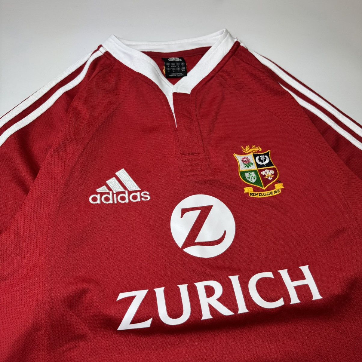 Adidas Vintage British And Irish Lions Long Sleeve Rugby Jersey Size US S / EU 44-46 / 1 - 2 Thumbnail