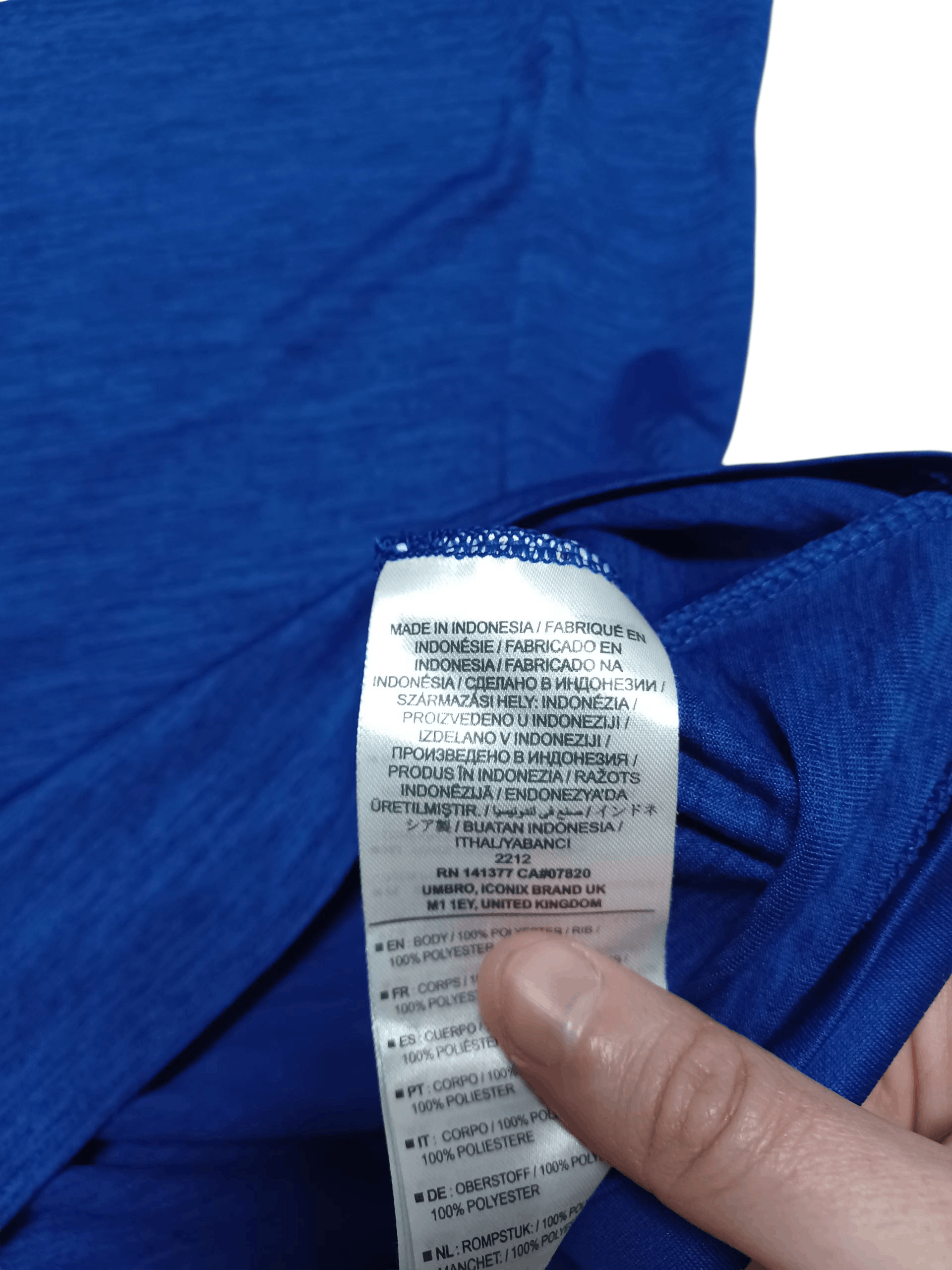Umbro EVERTON UMBRO SOCCER JERSEY 2018/2019 FOOTBALL BLOKECORE Size US M / EU 48-50 / 2 - 6 Thumbnail