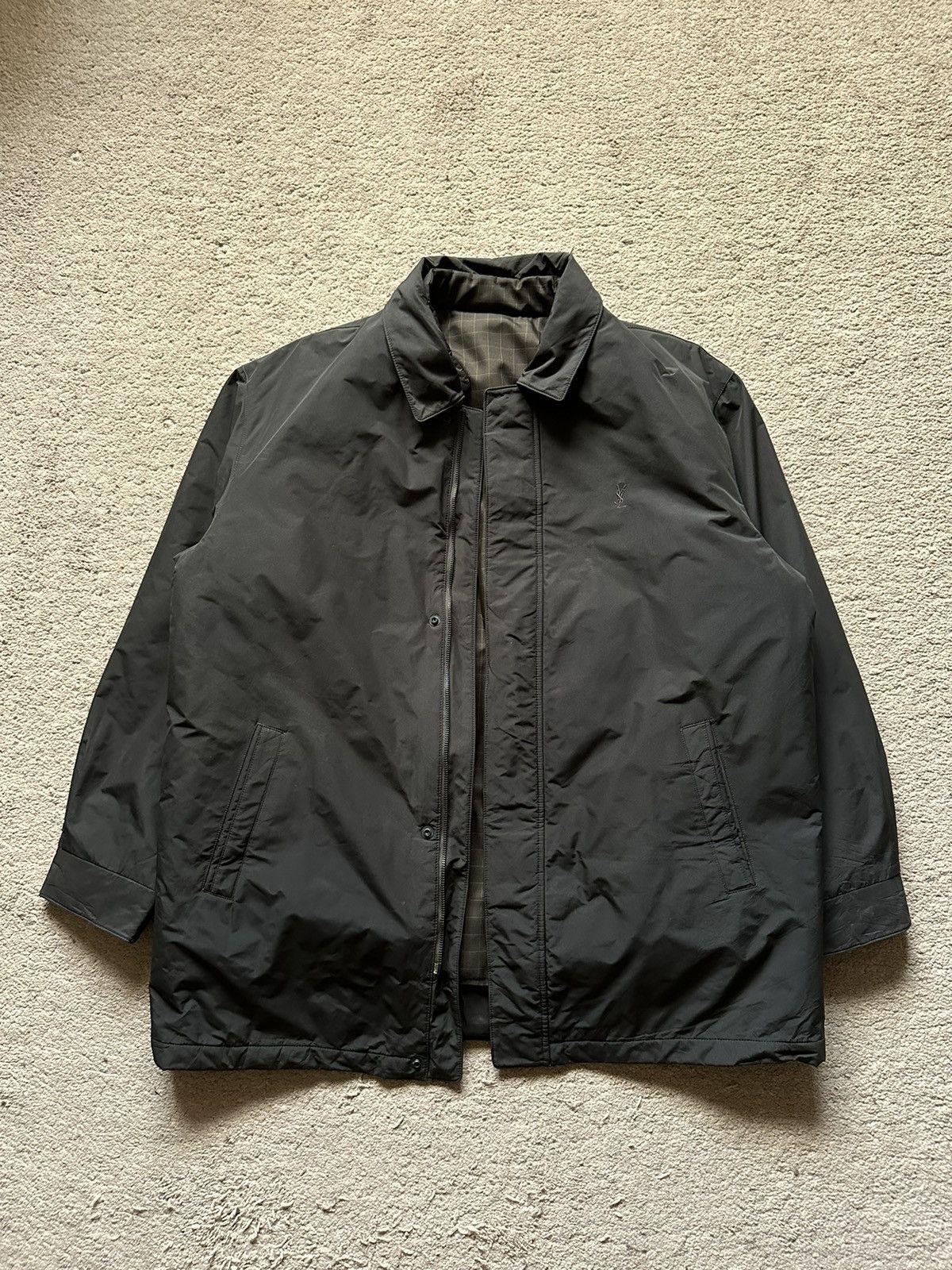 Yves Saint Laurent 1990s Yves Saint Laurent Detachable Puffer Vest Jacket Size US L / EU 52-54 / 3 - 9 Thumbnail