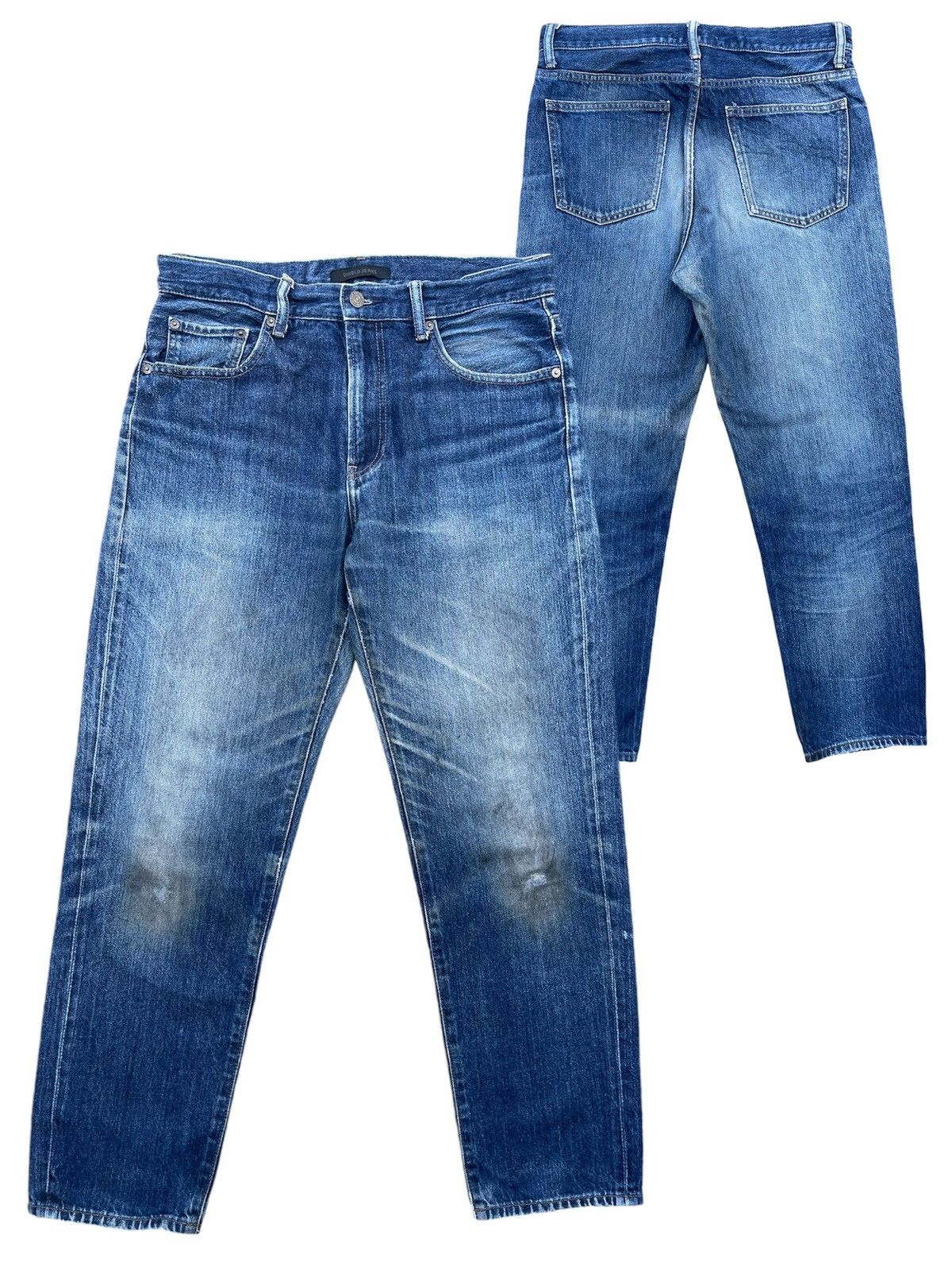 🔥 Japanase Brand Uniqlo Rusty Distressed Denim W32🔥