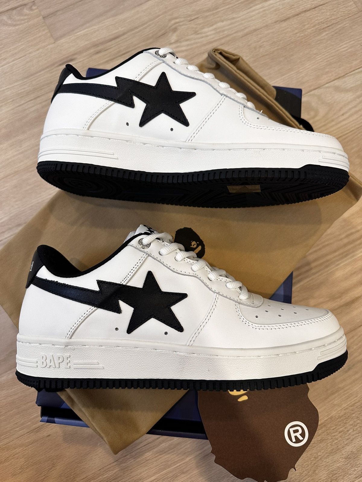Bape × JJJJound A bathing ape bapsta jjjjound Size US 7 / EU 40 - 2 Thumbnail