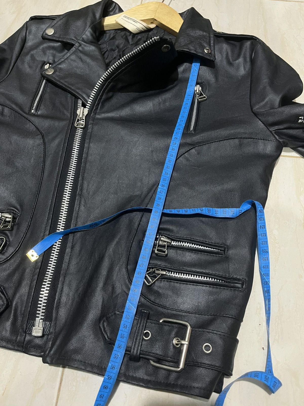 Kazuyuki Kumagai Attachment Attachment Leather biker Jacket Size US L / EU 52-54 / 3 - 12 Thumbnail