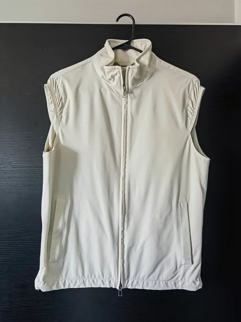 Loro Piana LORO PIANA The vest is milky white Size US S / EU 44-46 / 1 - 1 Thumbnail