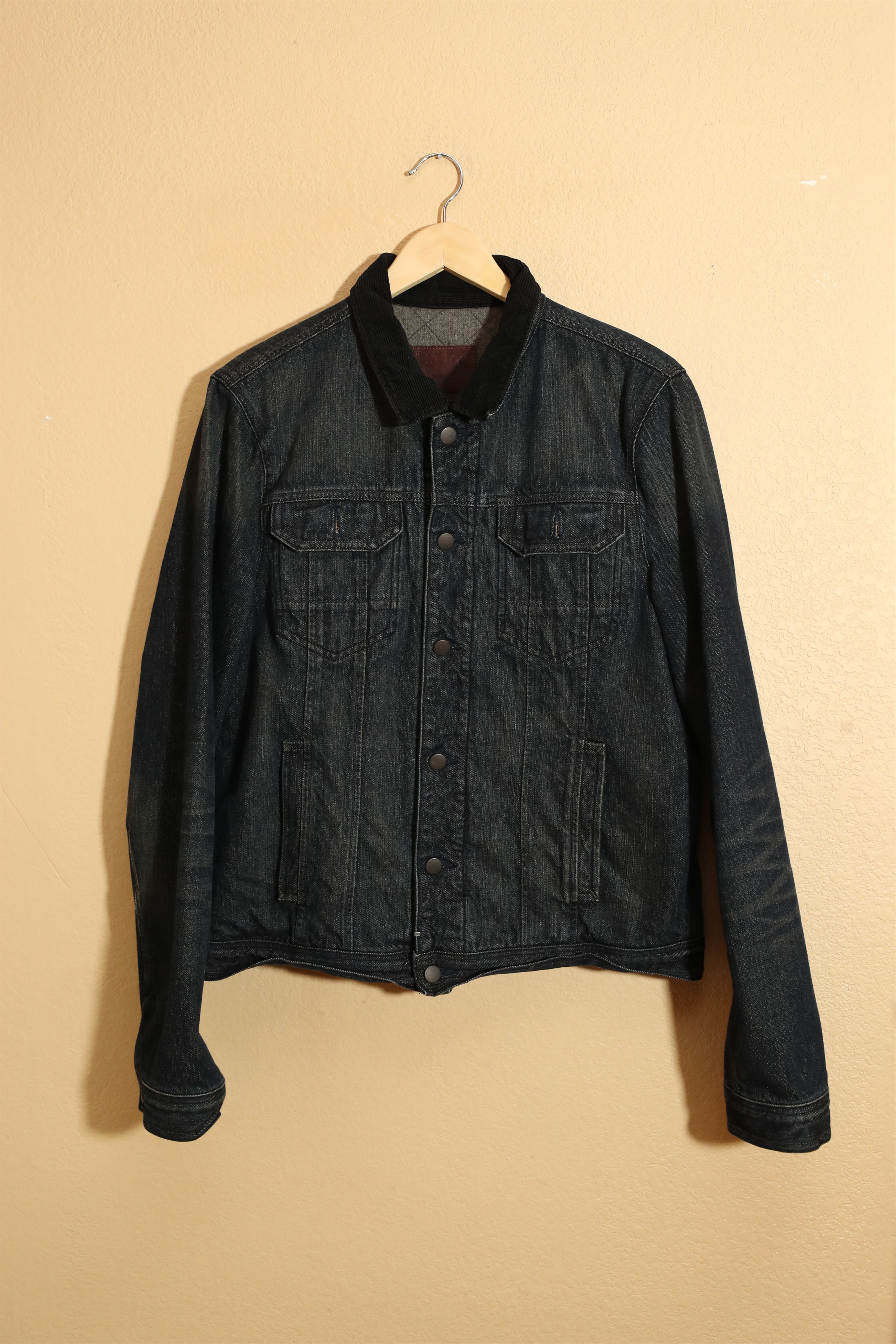 Allsaints All Saints Duane Denim Jacket (L) Size US L / EU 52-54 / 3 - 1 Thumbnail