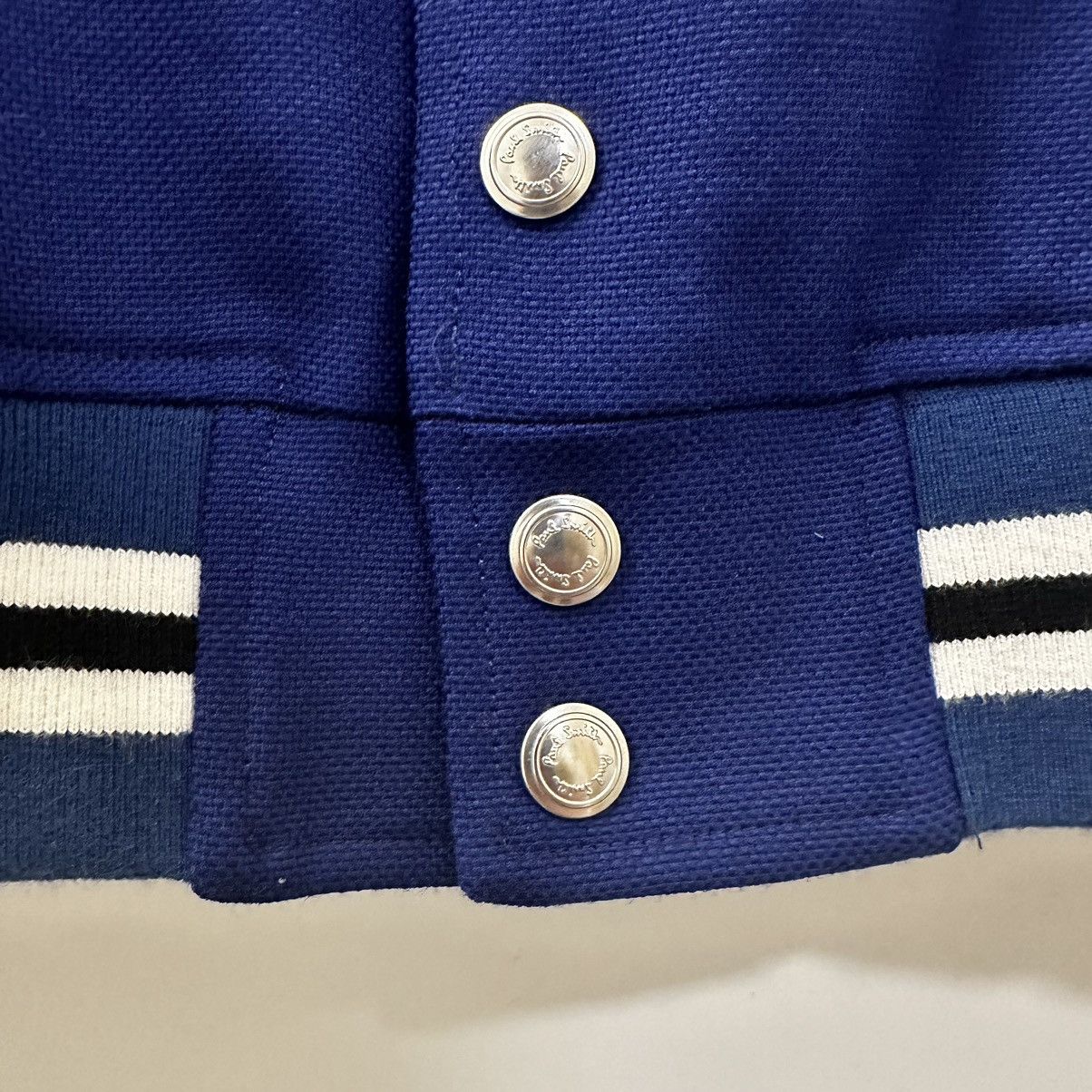 Paul Smith Rare High Quality Paul Smith Wool Lambskin Varsity Jacket Size US S / EU 44-46 / 1 - 9 Thumbnail