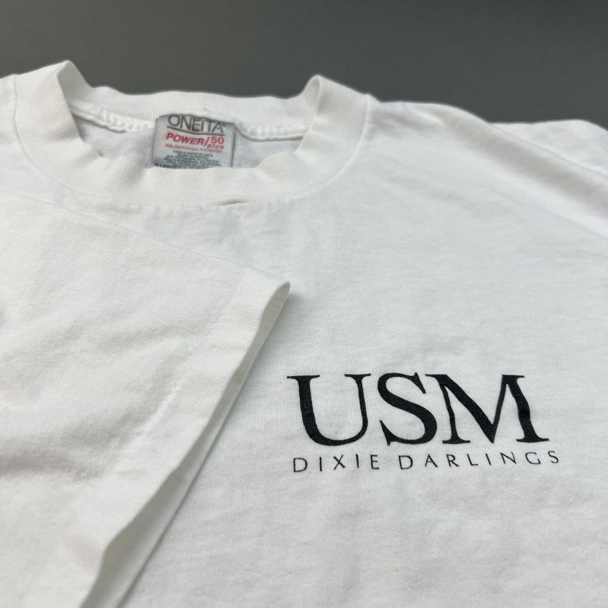 Vintage Vintage 90s USM Dixie Darlings Dance Tee Shirt Size US XL / EU 56 / 4 - 5 Thumbnail
