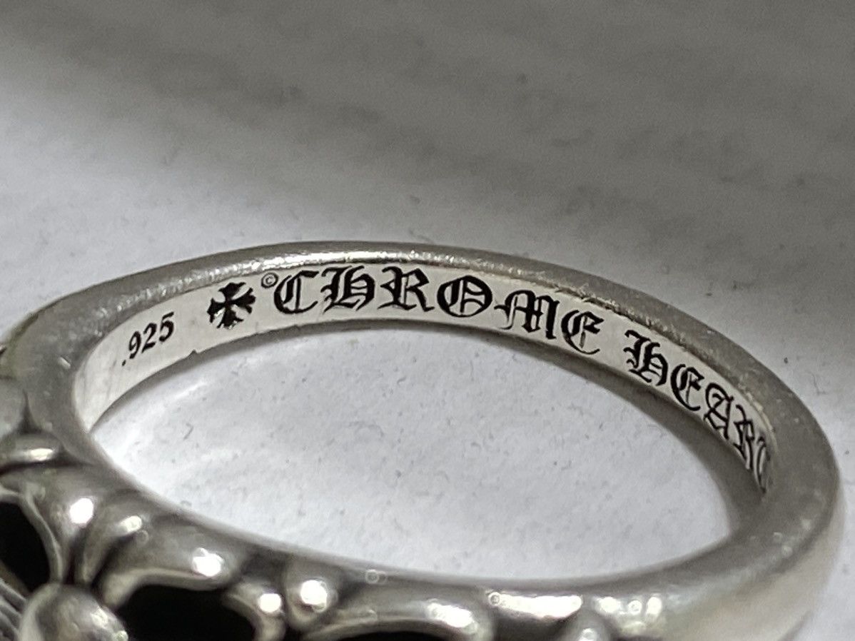 Chrome Hearts Chrome Hearts Baby Classic Floral Cross Ring Size ONE SIZE - 20 Thumbnail