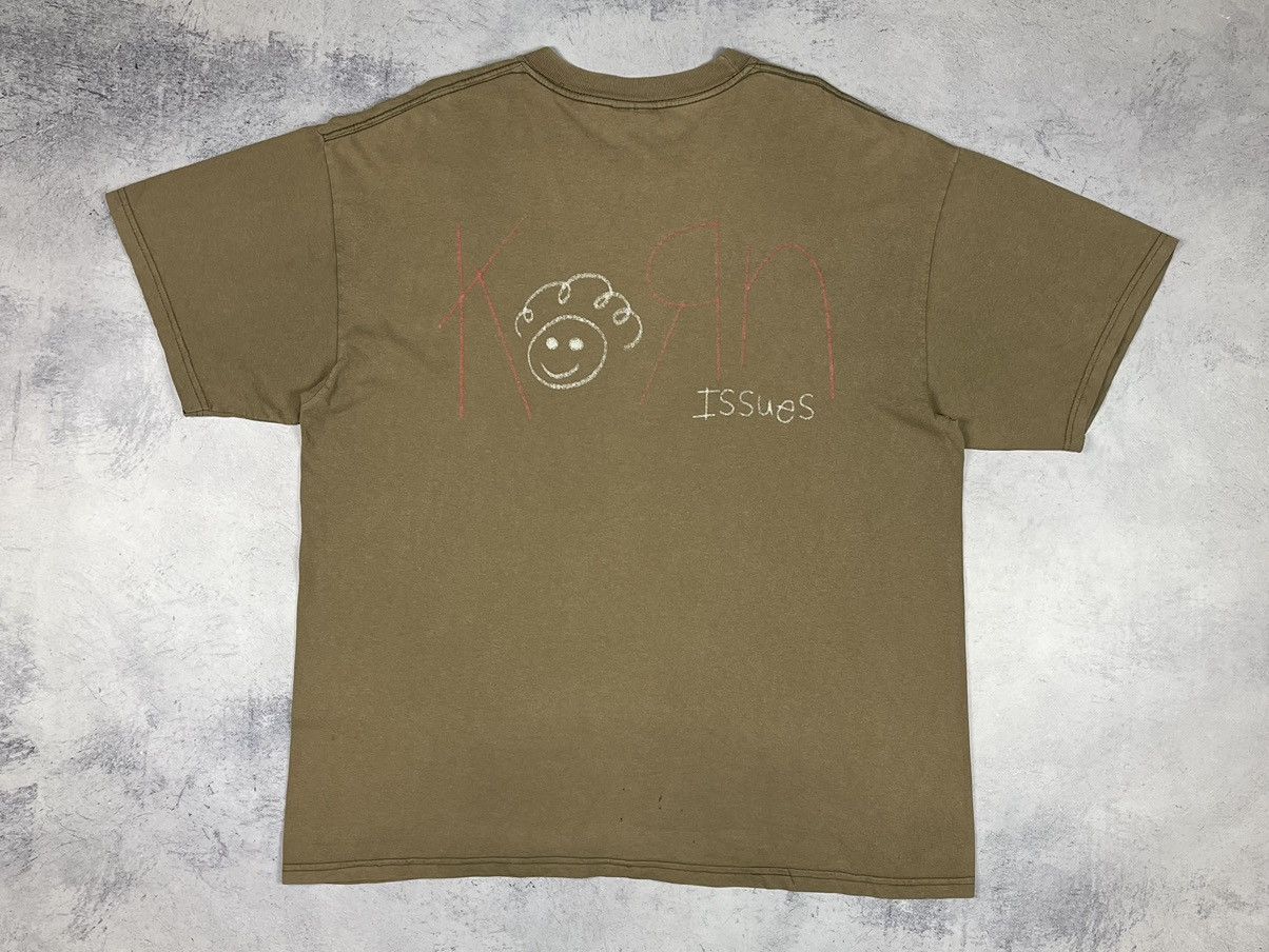 Band Tees Vintage Korn Issues album rare rock band tee 1999 Size US XL / EU 56 / 4 - 9 Thumbnail