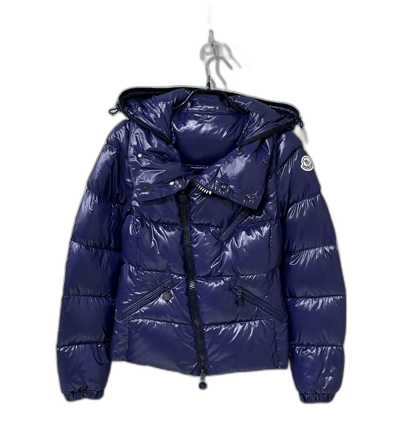 Moncler Moncler Hooded Down Jacket with Patch Size US XXS / EU 40 - 1 Thumbnail